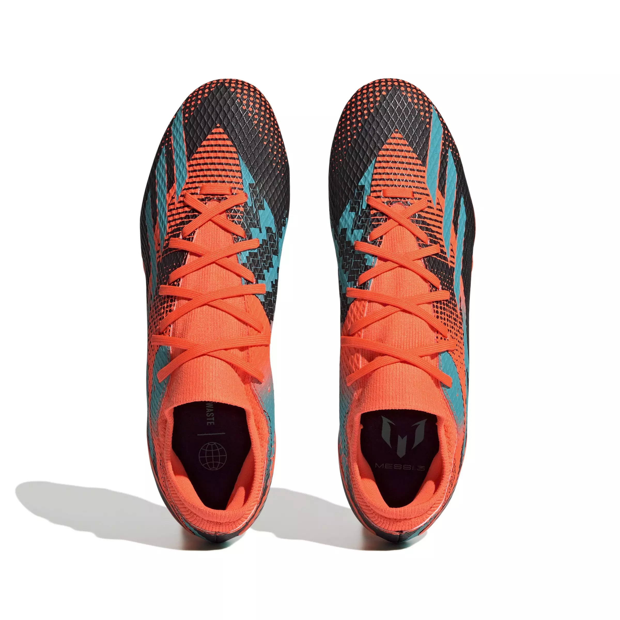 adidas X Speedportal Messi.3 FG "Team Solar Orange" Men's Soccer Cleat - ORANGE/BLACK