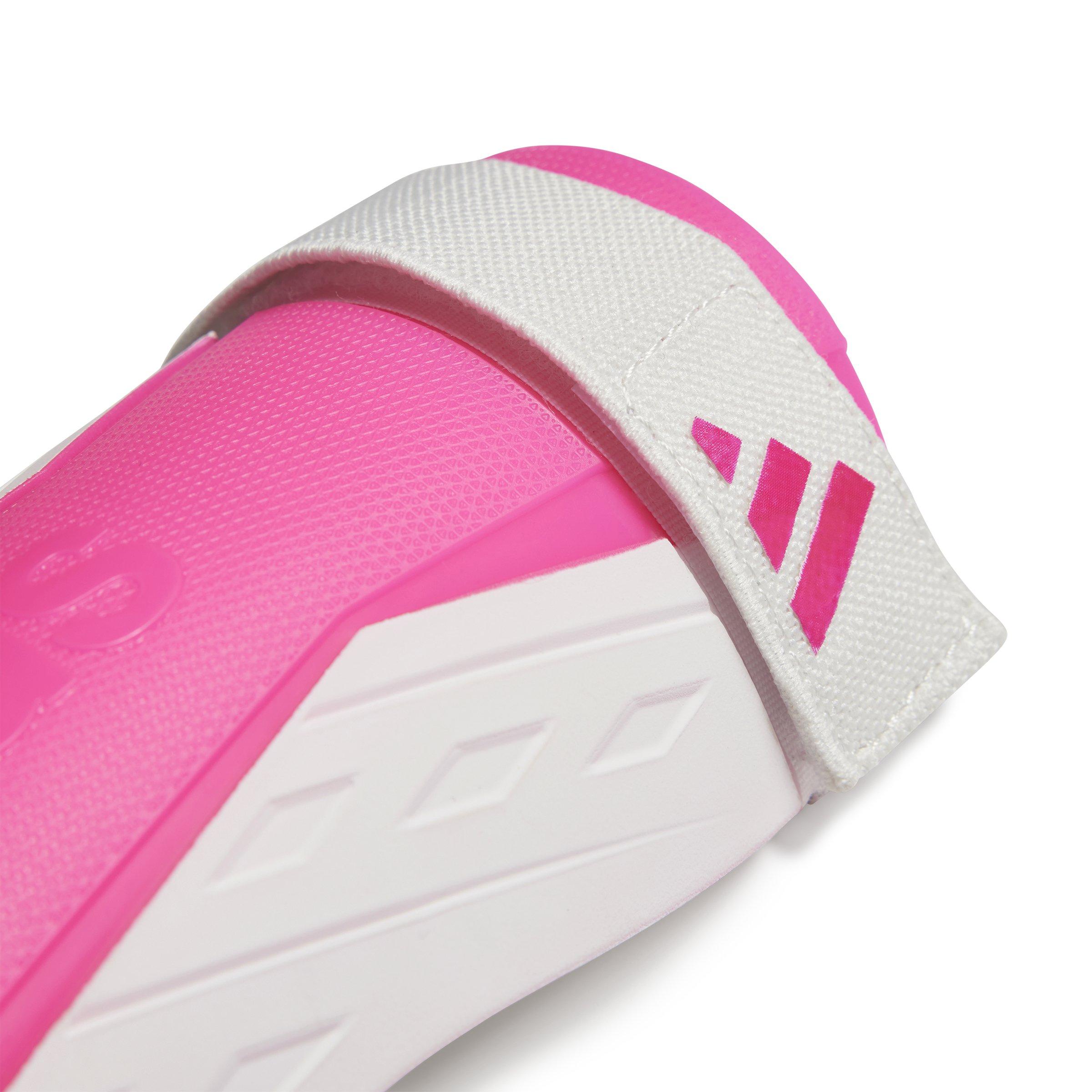 adidas Youth Tiro Match Soccer Shin Guards - White/Pink - WHITE/PINK Thumbnail View 2