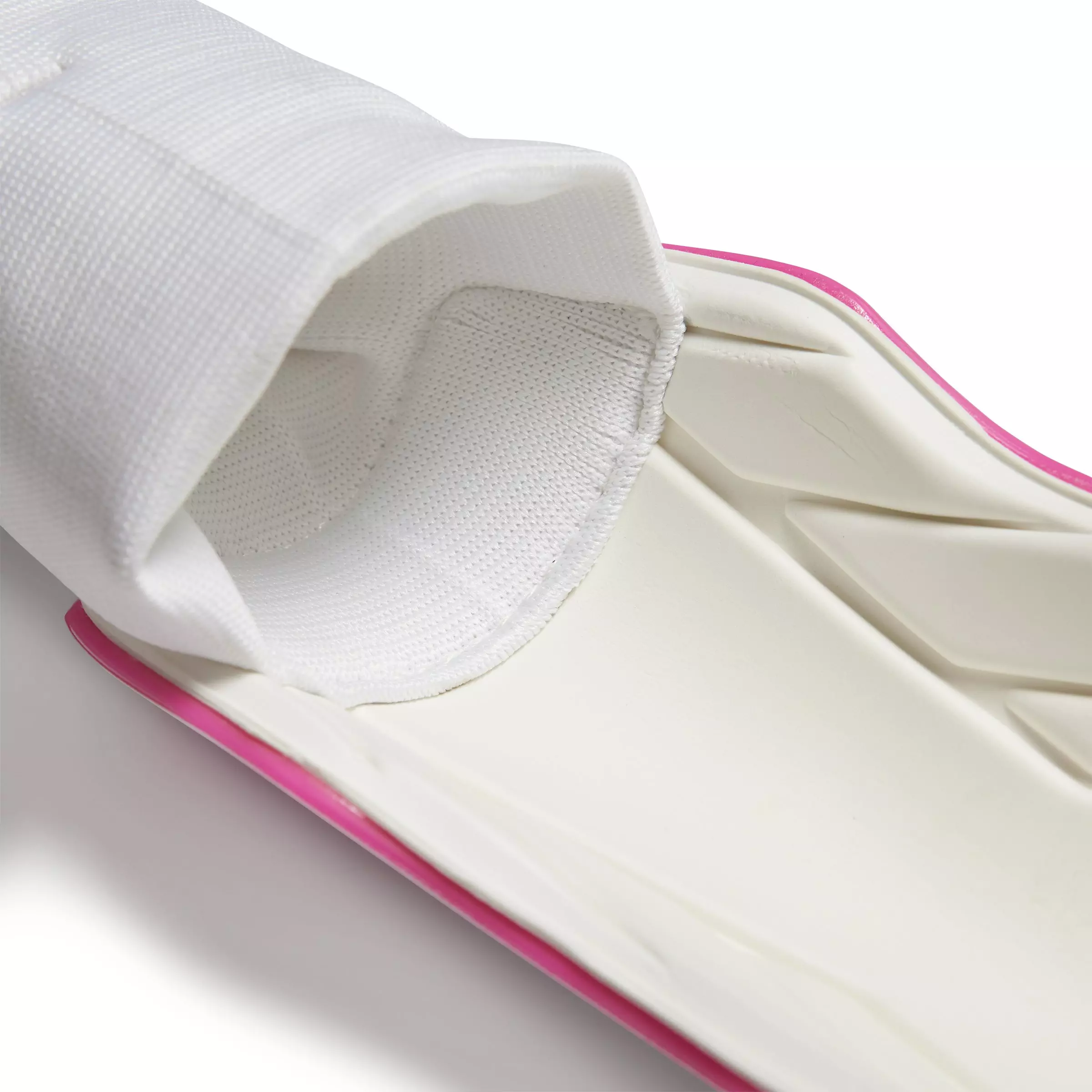 adidas Youth Tiro Match Soccer Shin Guards - White/Pink - WHITE/PINK