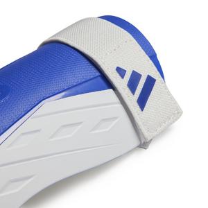 adidas Youth Tiro Match Soccer Shin Guards - White/Royal