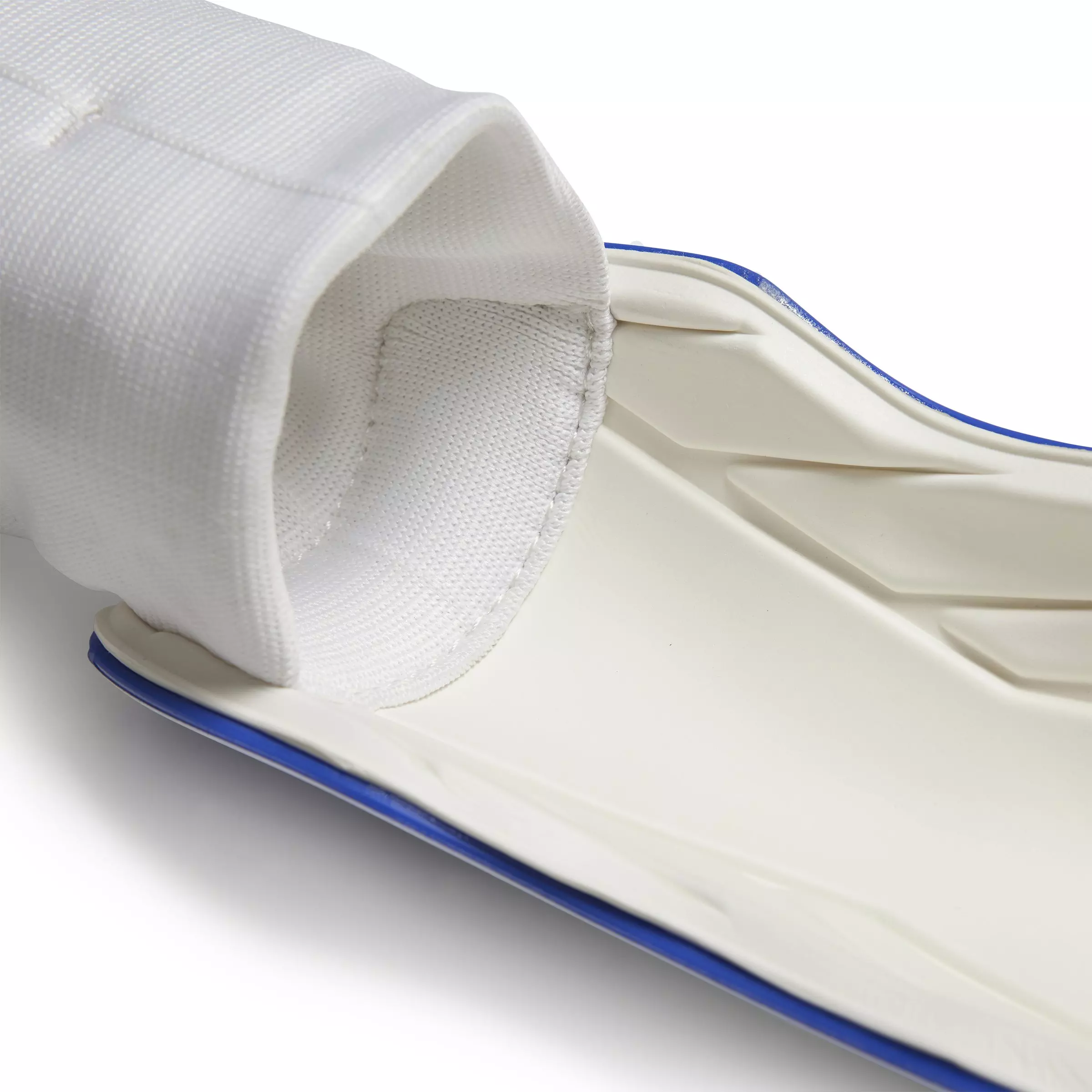 adidas Youth Tiro Match Soccer Shin Guards - White/Royal - WHITE/ROYAL
