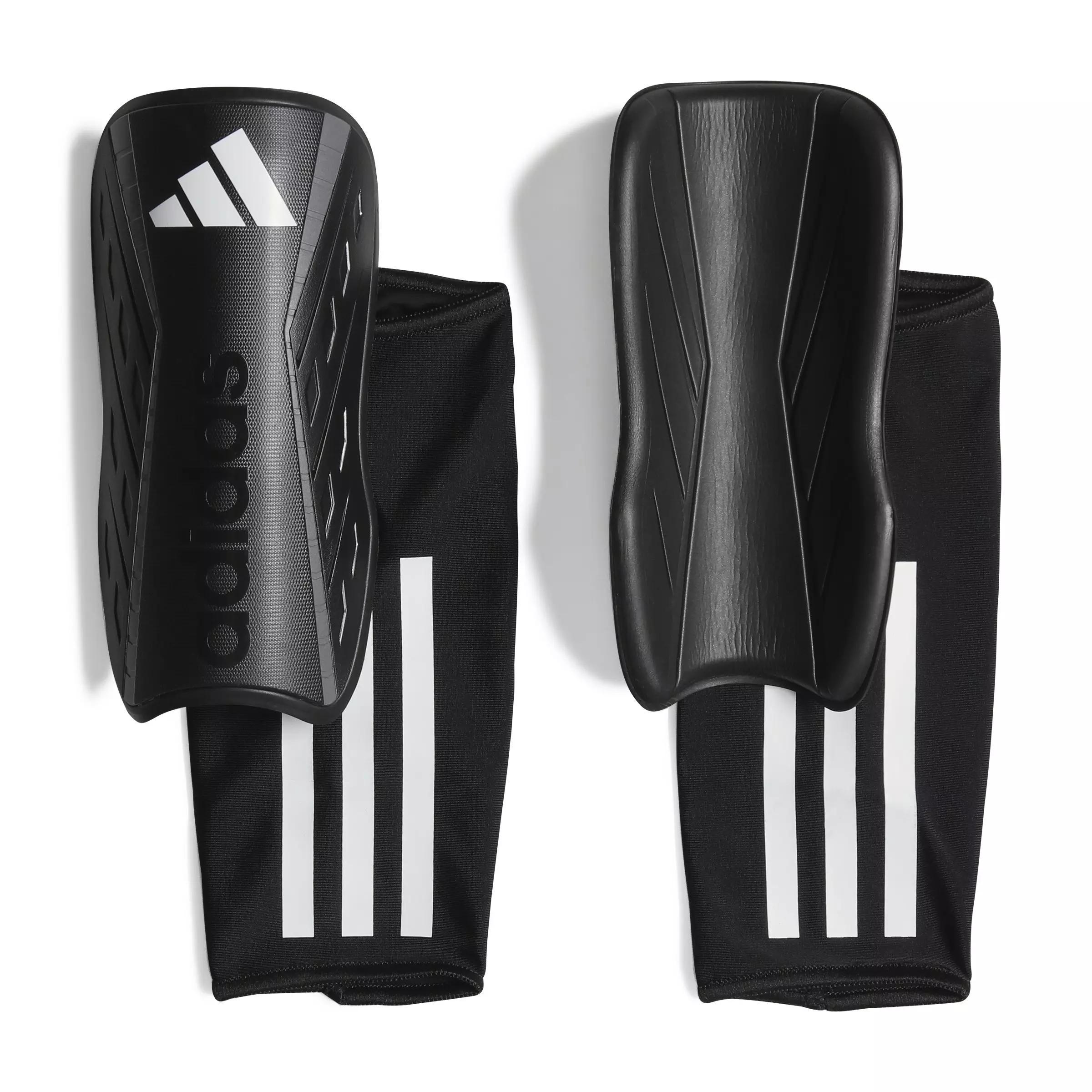 adidas Tiro League Soccer Shin Guards - Black/White - BLACK/WHITE