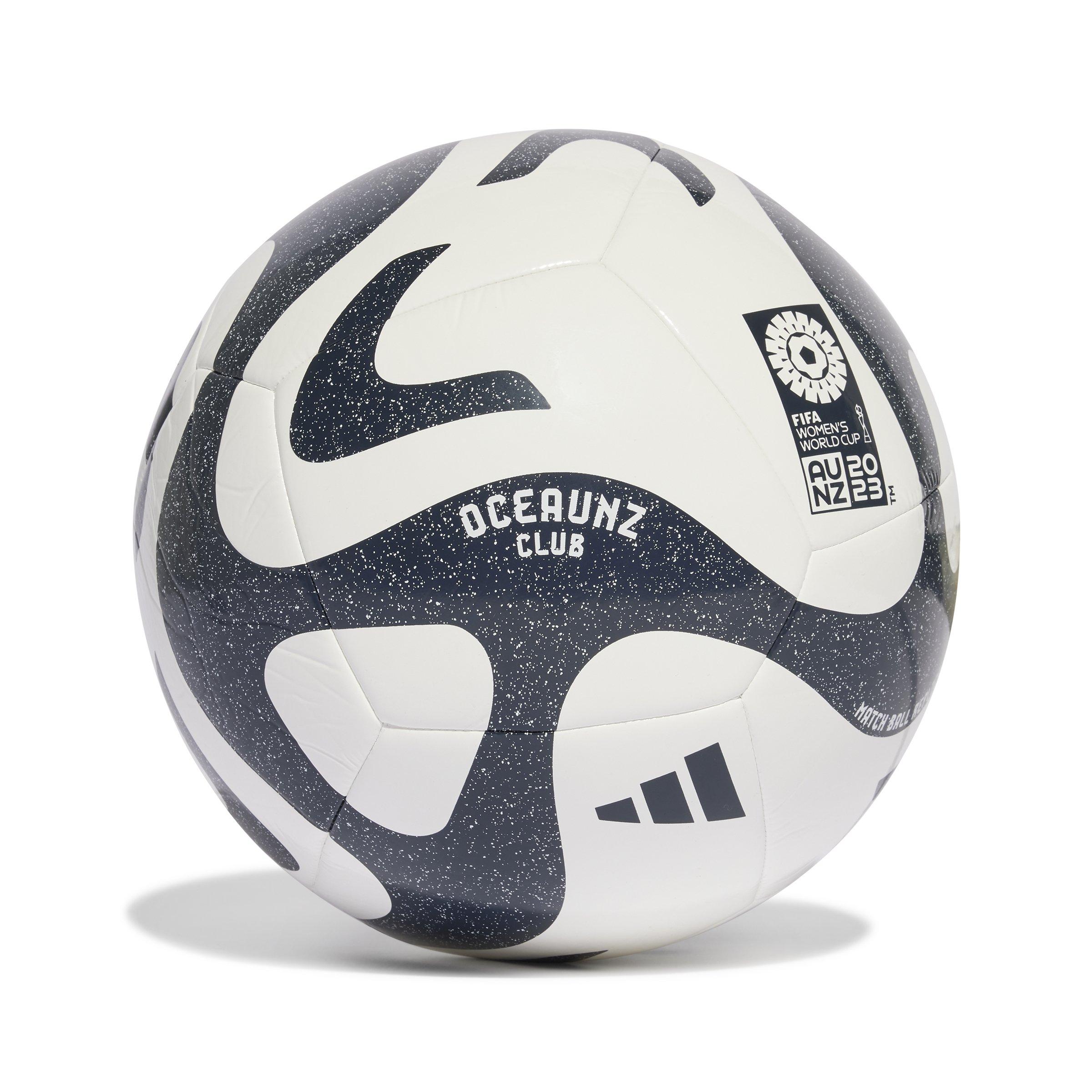 adidas Women's World Cup Oceaunz Club Soccer Ball - White/Blue - WHITE/BLUE Thumbnail View 1