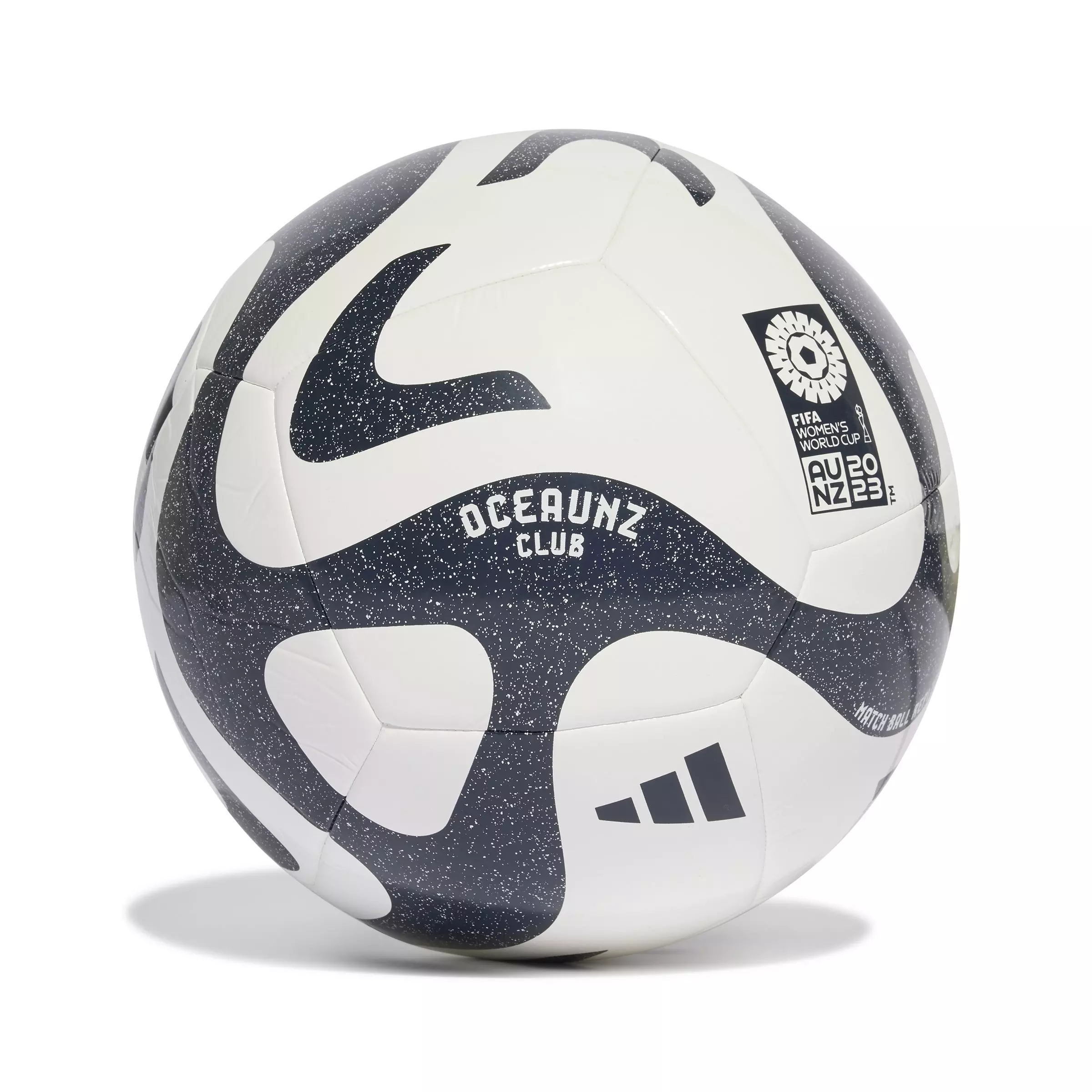 adidas Women's World Cup Oceaunz Club Soccer Ball - White/Blue - WHITE/BLUE