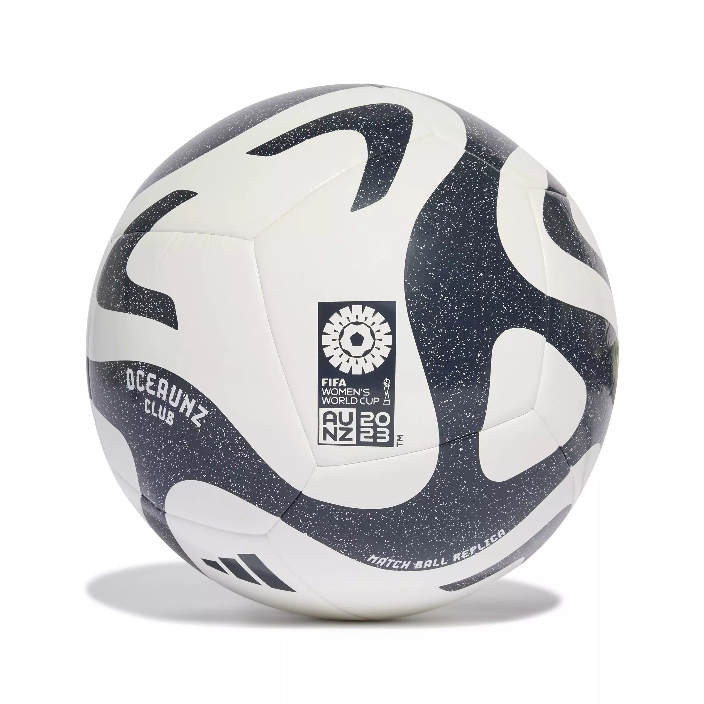 adidas Women's World Cup Oceaunz Club Soccer Ball - White/Blue - WHITE/BLUE