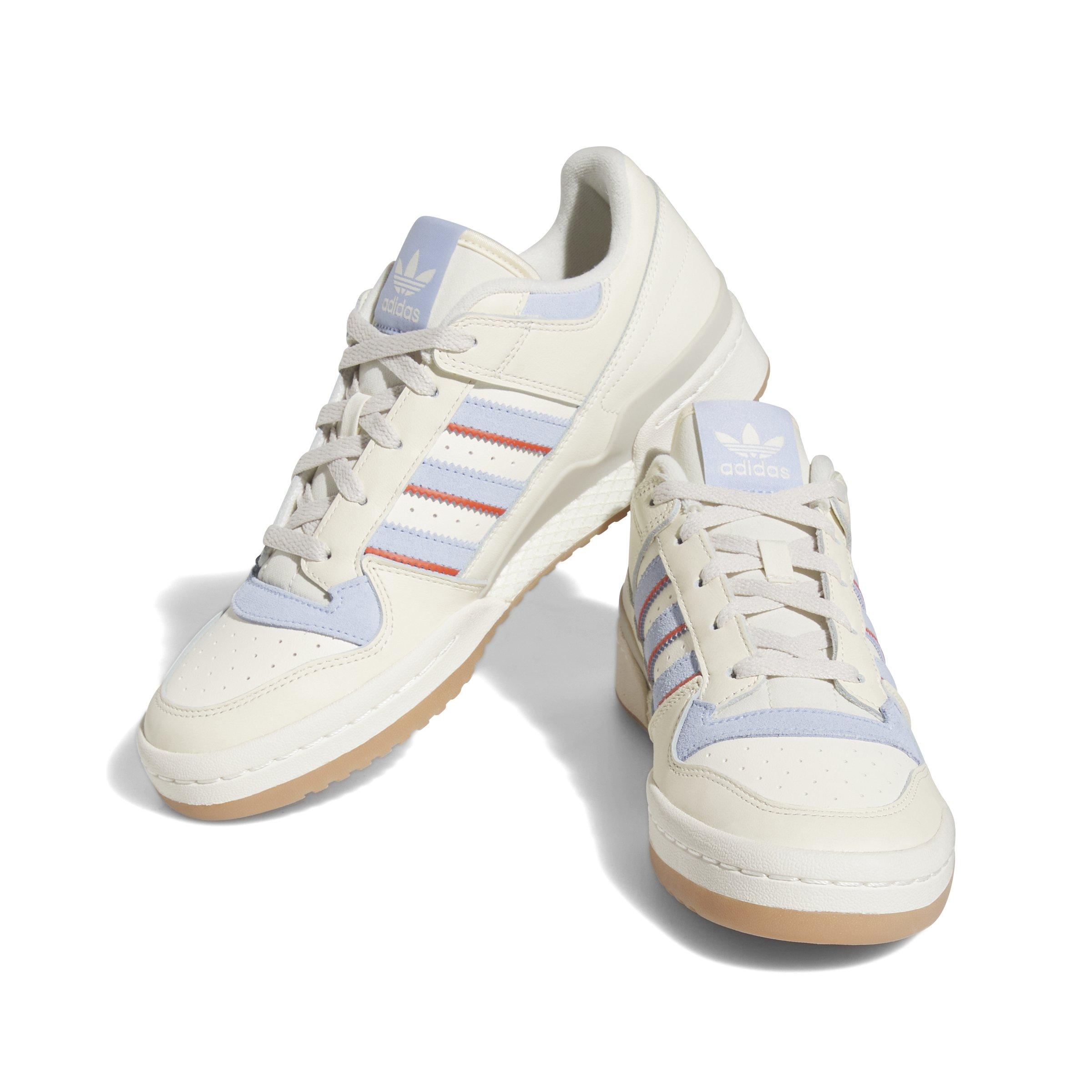 adidas Originals Forum low trainers in off white with print