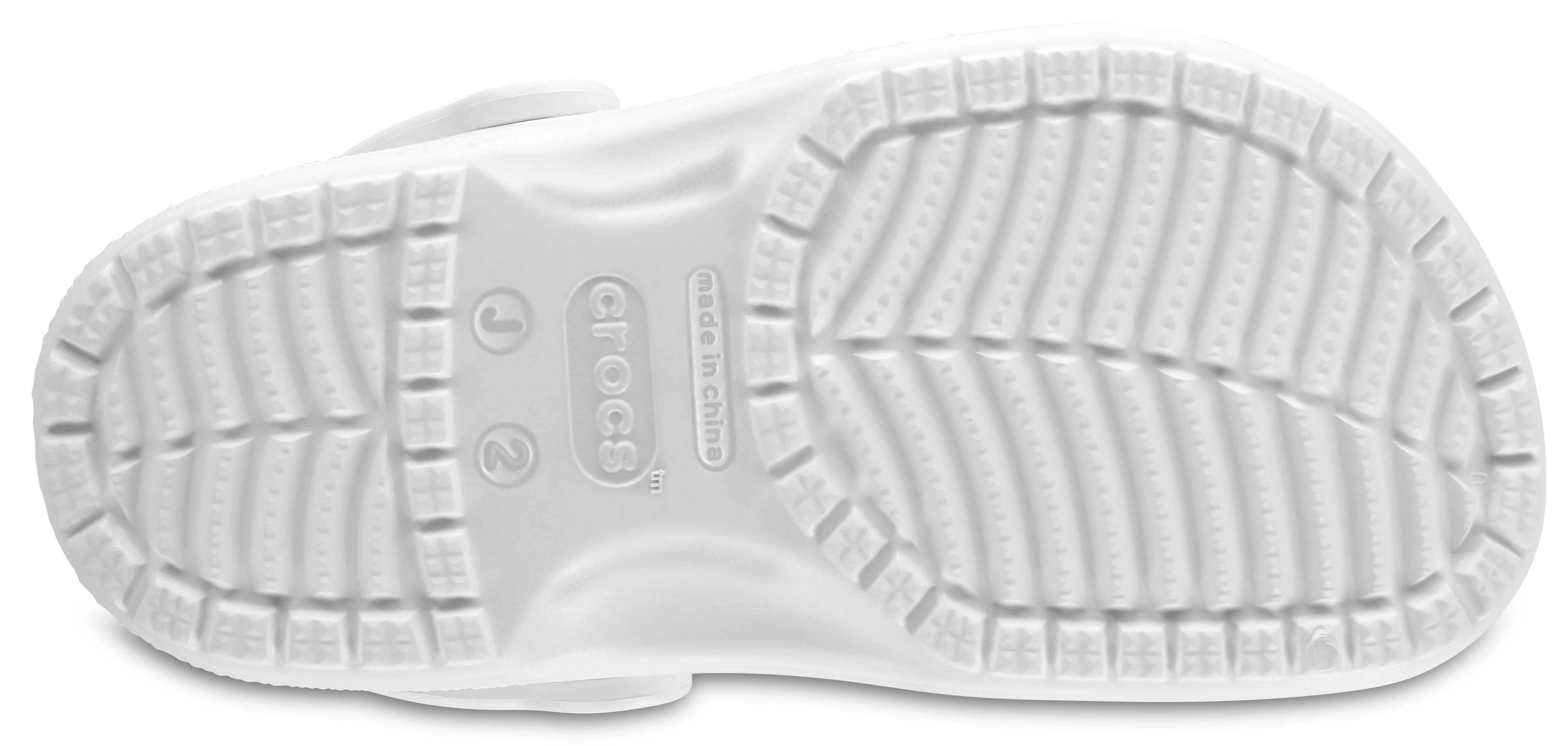 Crocs Classic Grade School Kids' "White" Clog