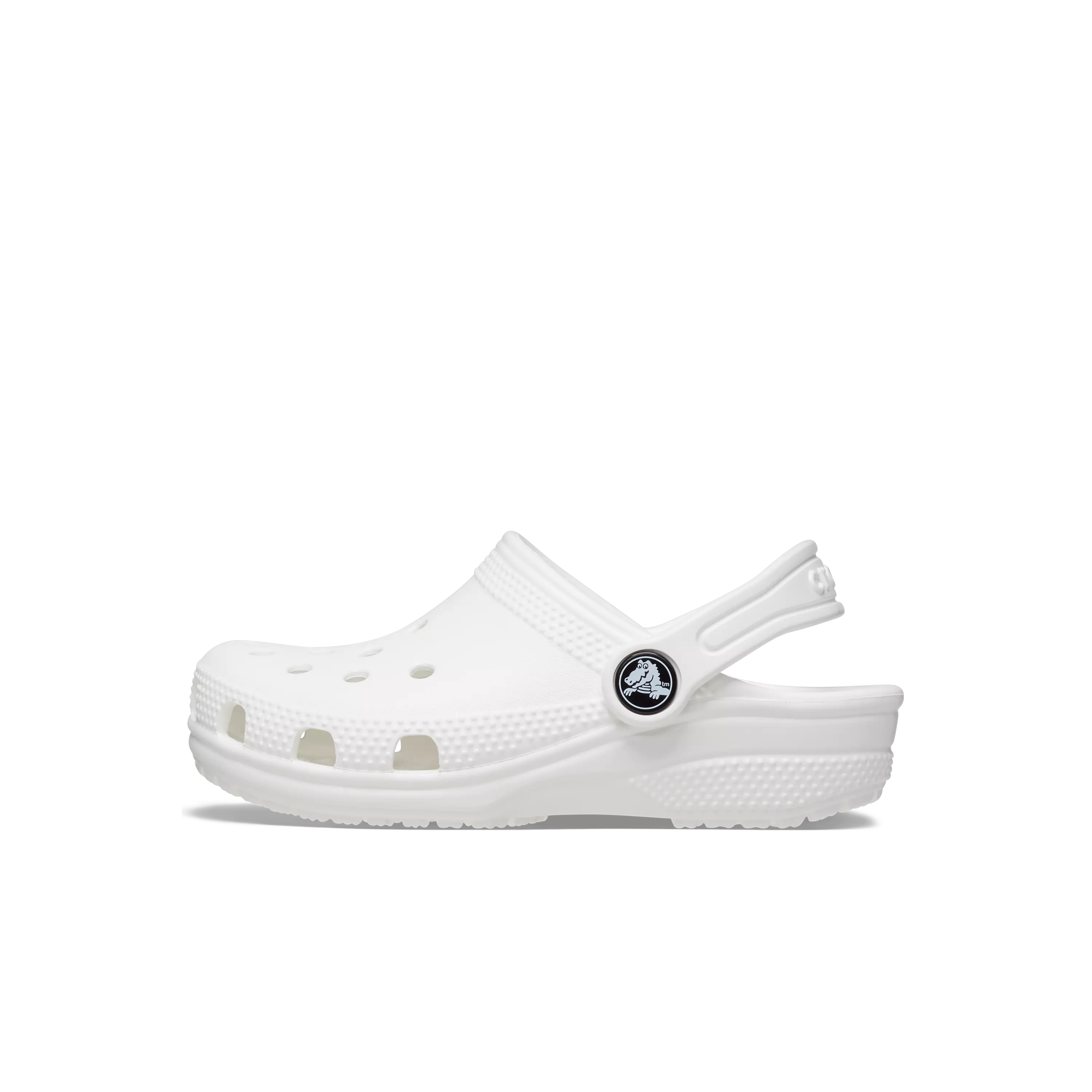 Crocs Classic "White" Toddler Kids' Clog - WHITE
