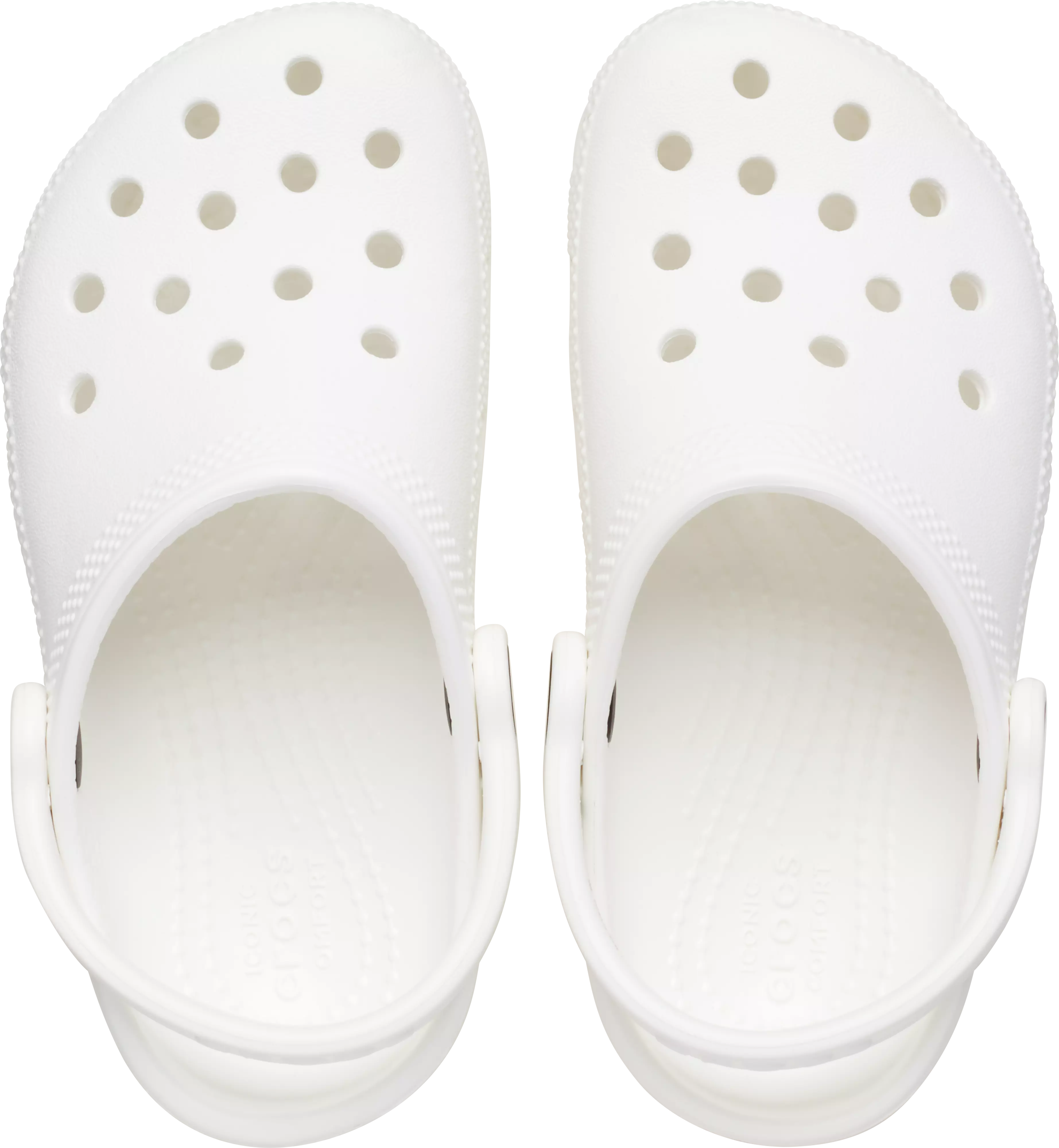 Crocs Classic "White" Toddler Kids' Clog - WHITE