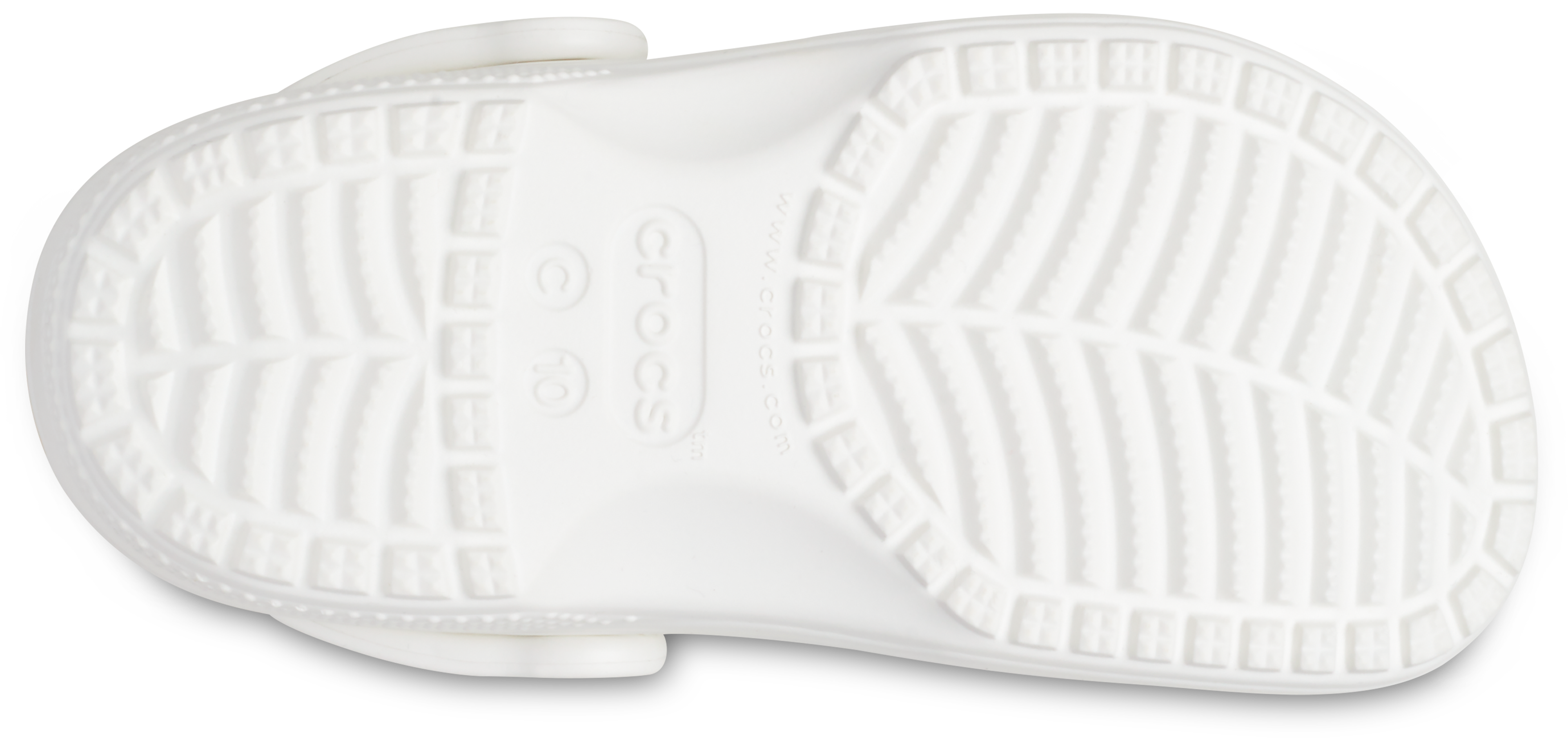 White crocs cheap kids size 4