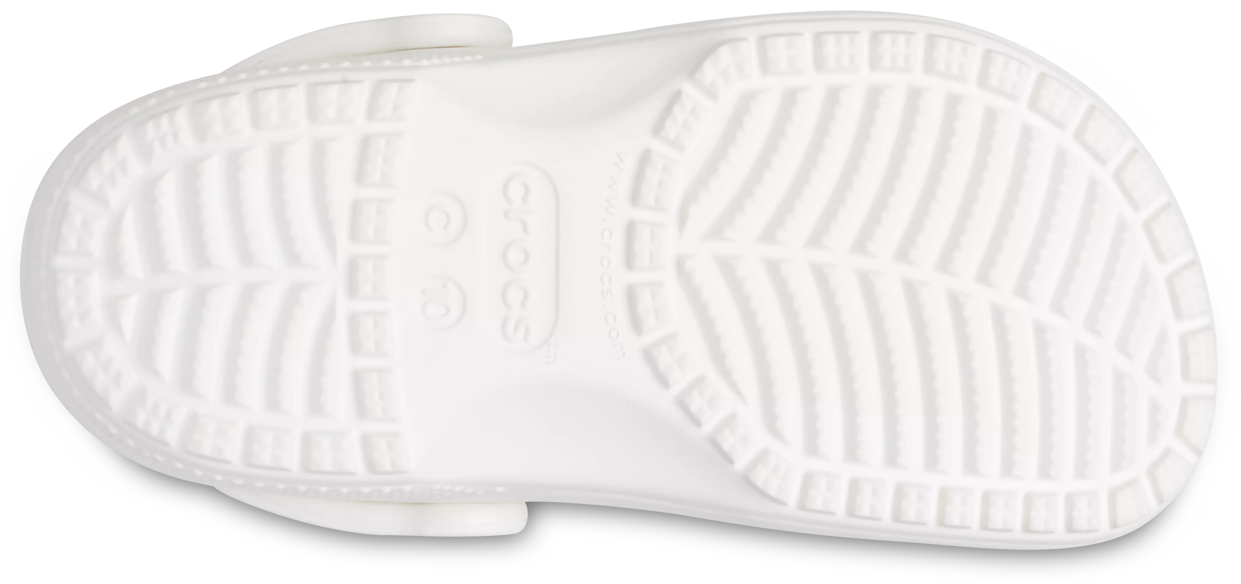 Crocs Classic "White" Toddler Kids' Clog - WHITE