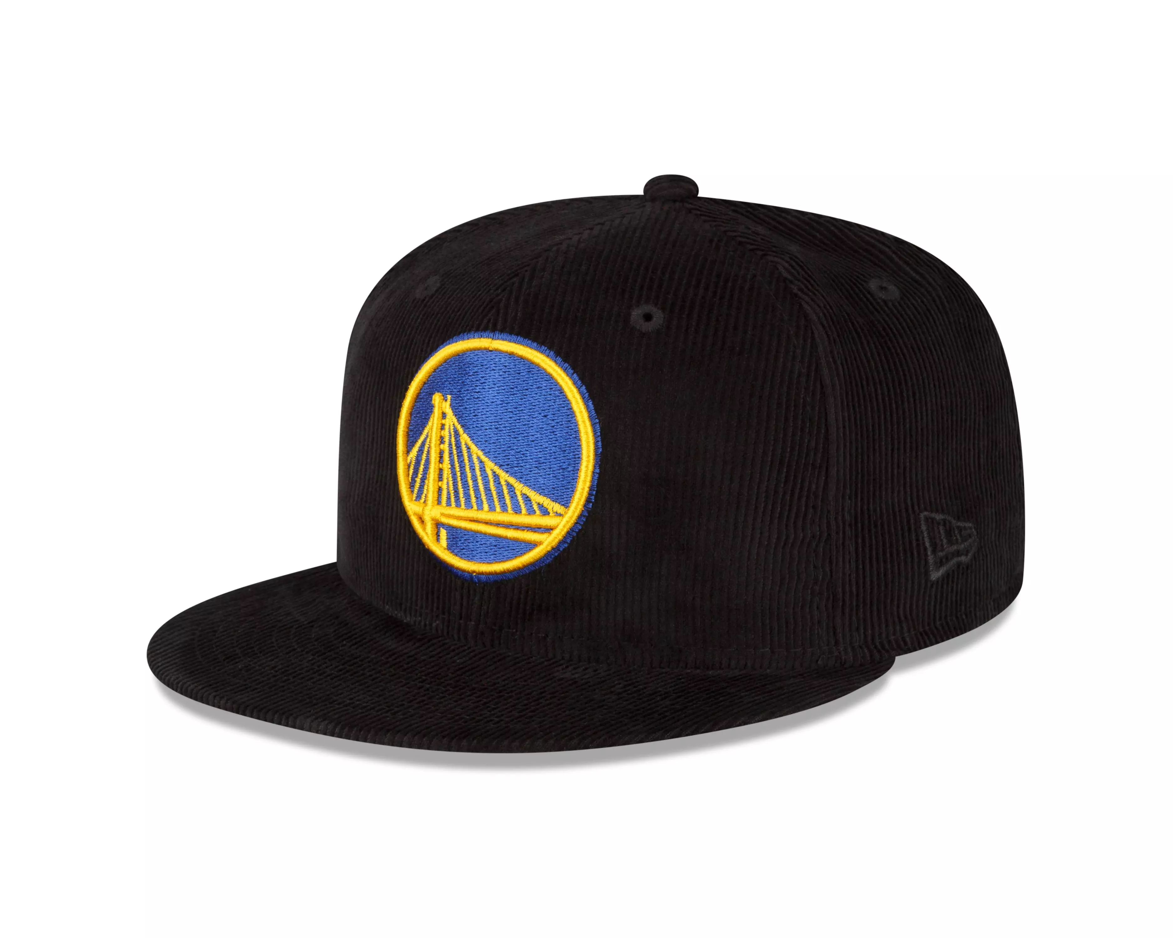 New Era Golden State Warriors Seasonal Corduroy 9FIFTY Snapback Hat - BLACK