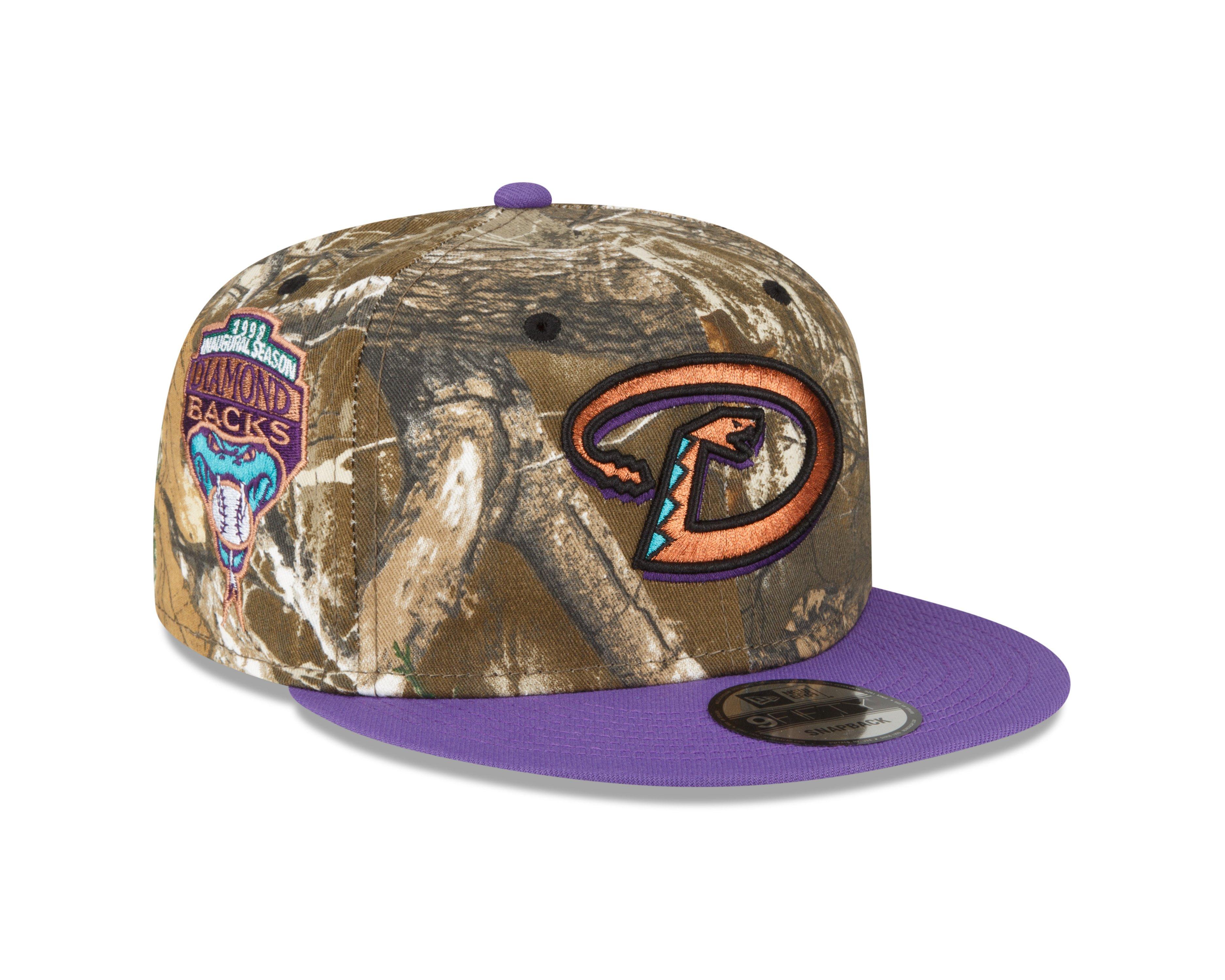 New Era Arizona Diamondbacks 9FIFTY Cooperstown Woodland Camo Snapback Hat