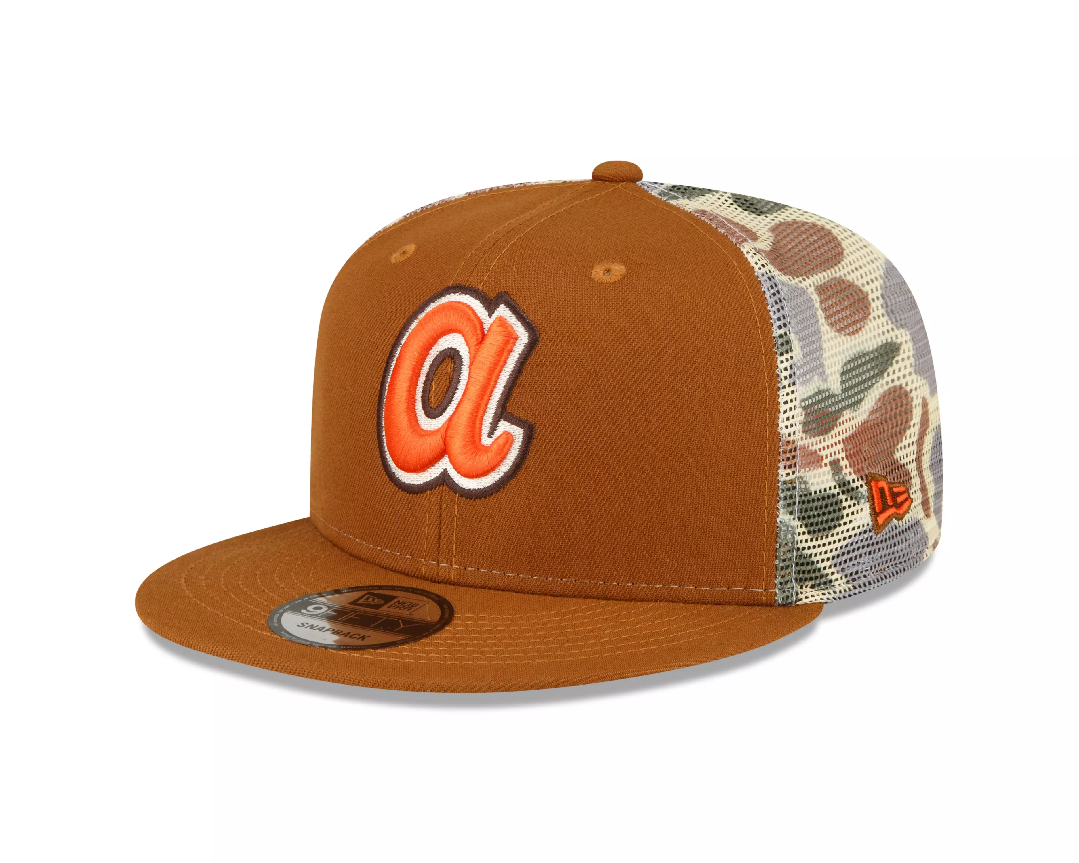 New Era Atlanta Braves Cooperstown Ape Camo 9FIFTY Snapback Hat