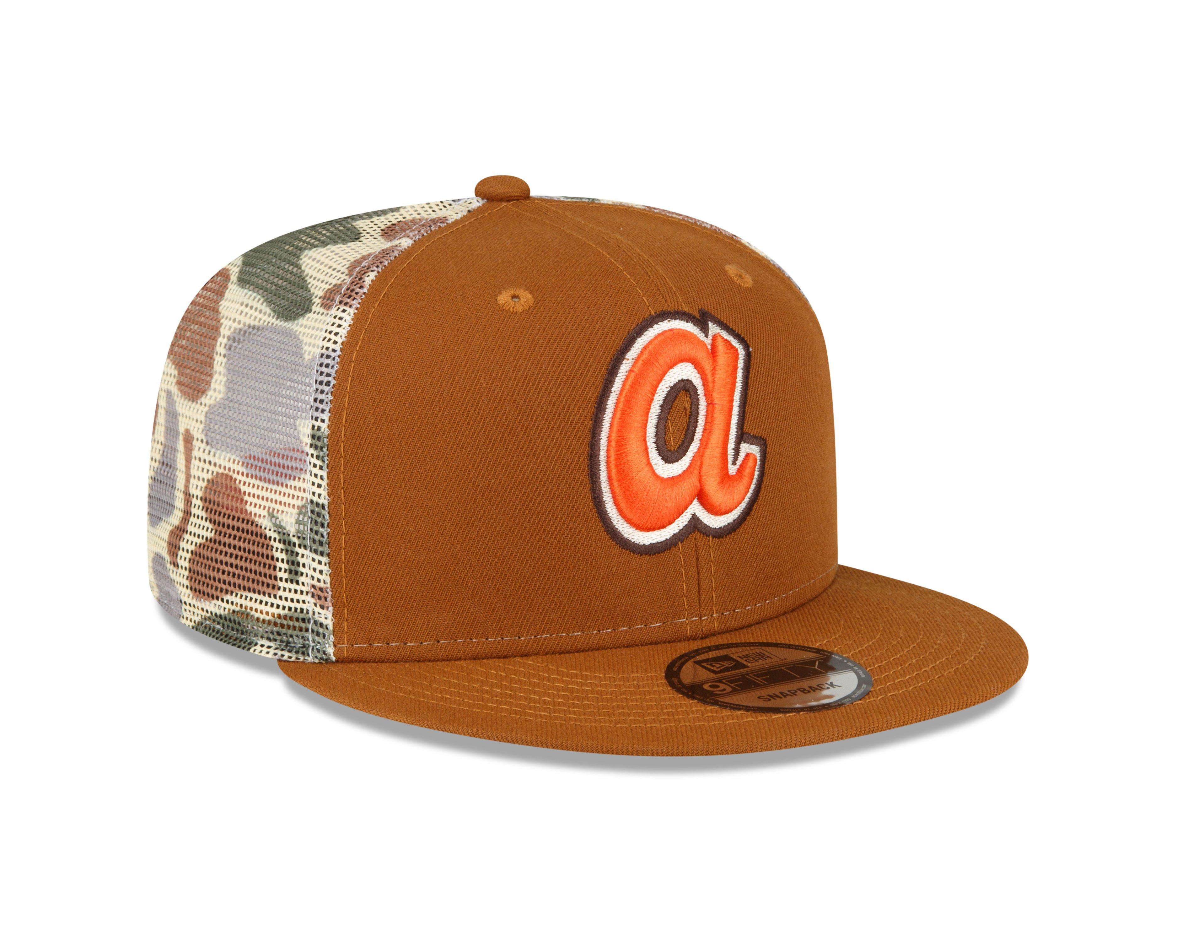 New Era Atlanta Braves Cooperstown Ape Camo 9FIFTY Snapback Hat