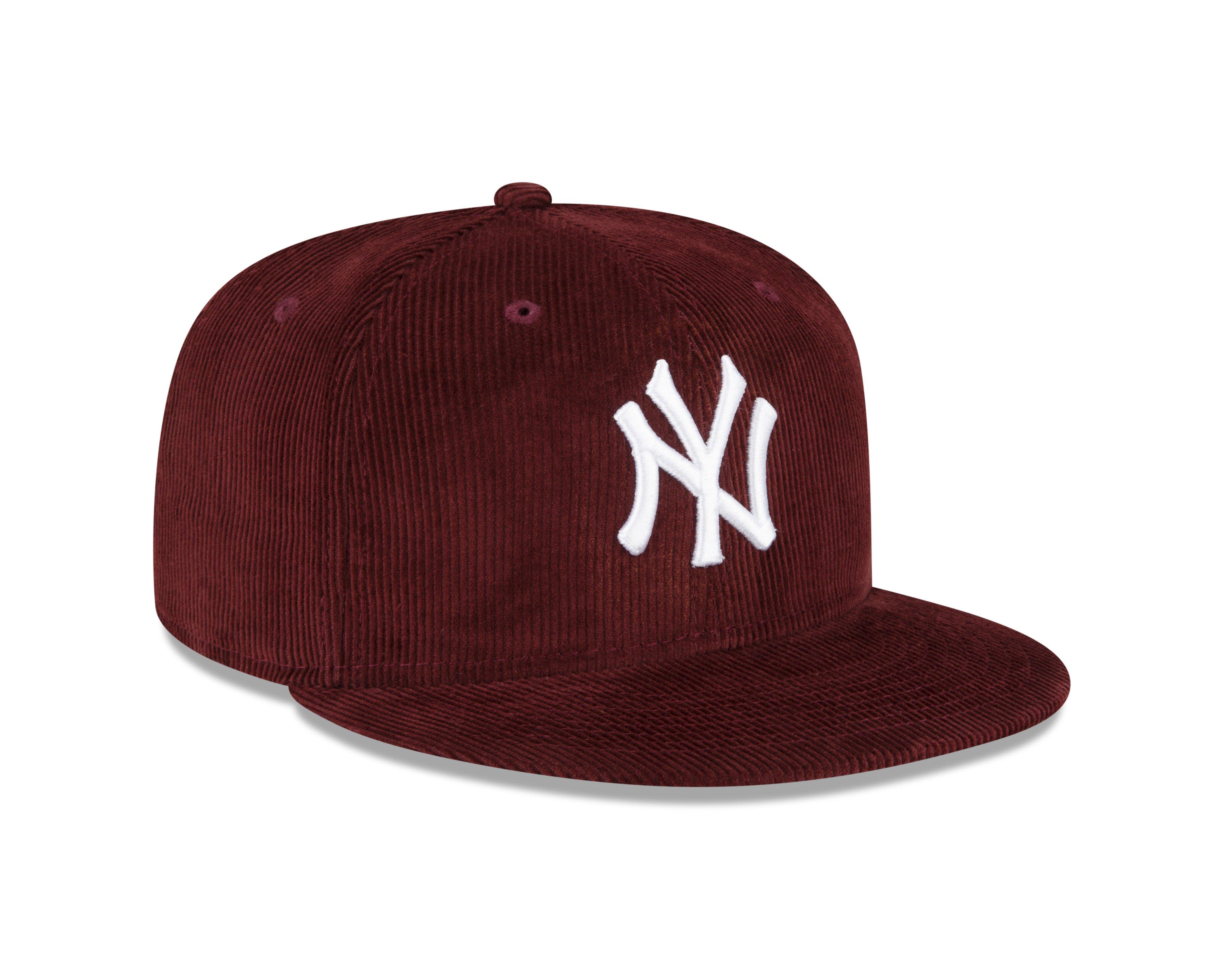 New Era Corduroy 9Forty Cap New York Yankees Ruby - NE60184839
