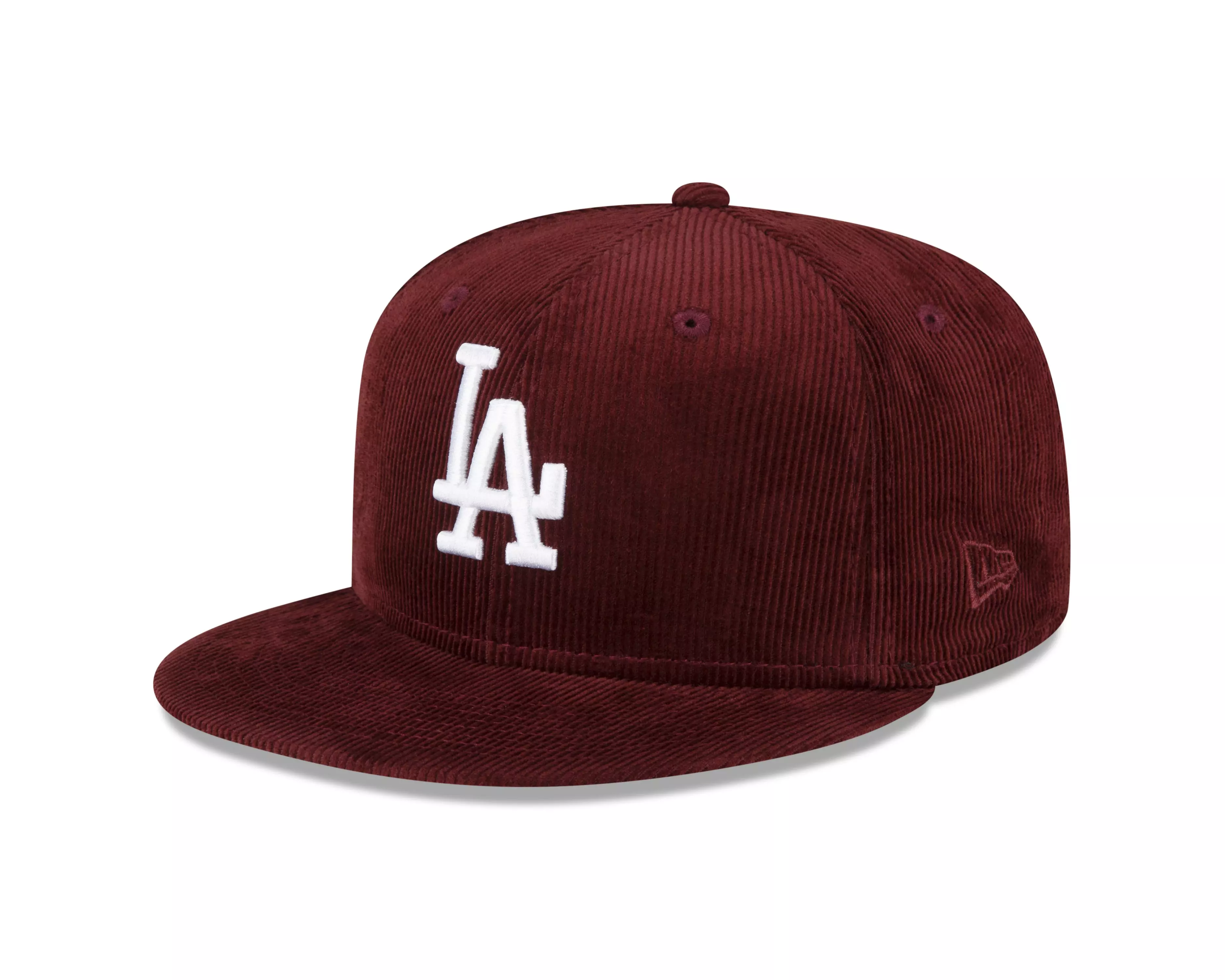 New Era Los Angeles Dodgers Seasonal Corduroy 9FIFTY Snapback Hat - MAROON