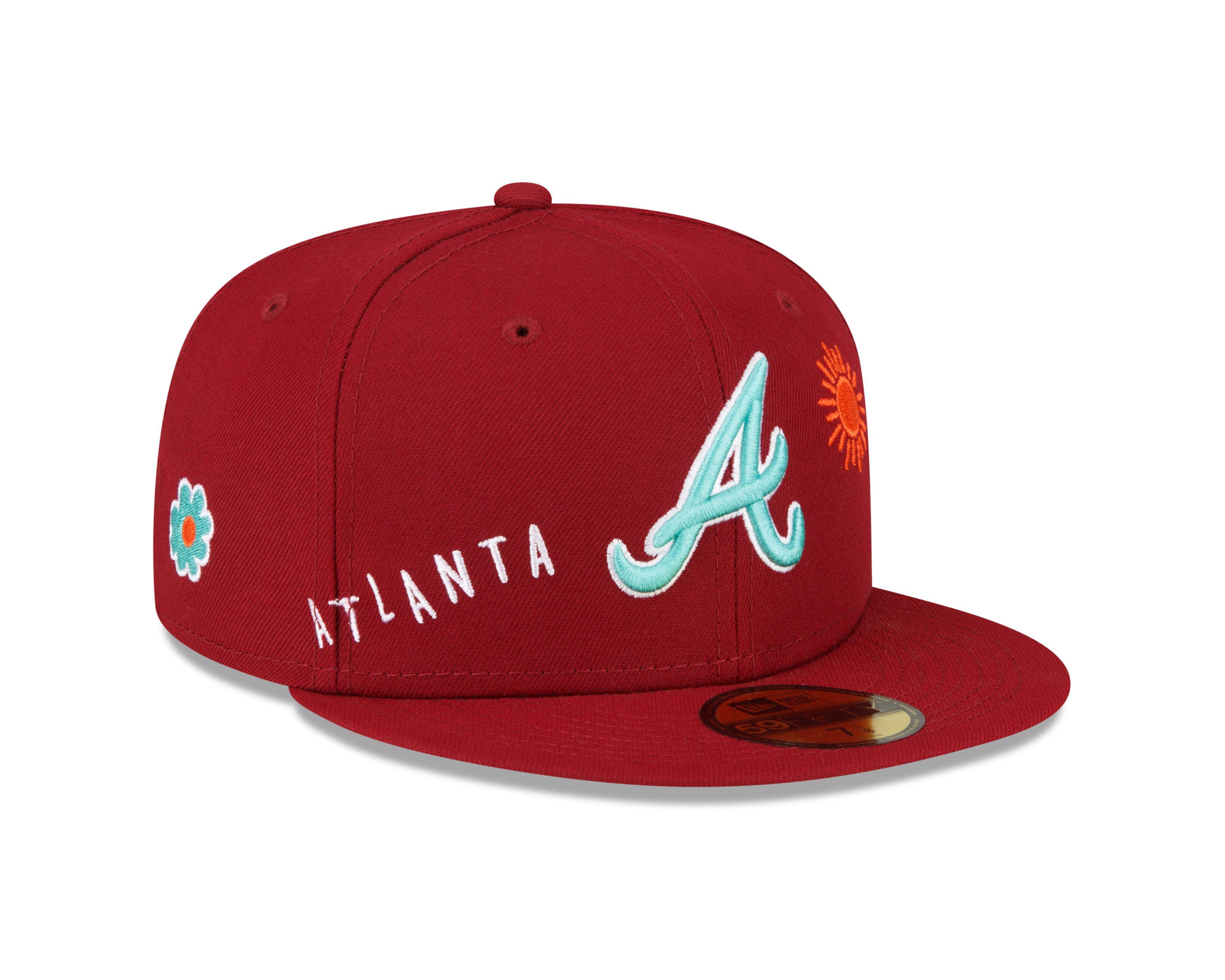 New Era Atlanta Braves Sandart Pack 59FIFTY Fitted Hat - Hibbett