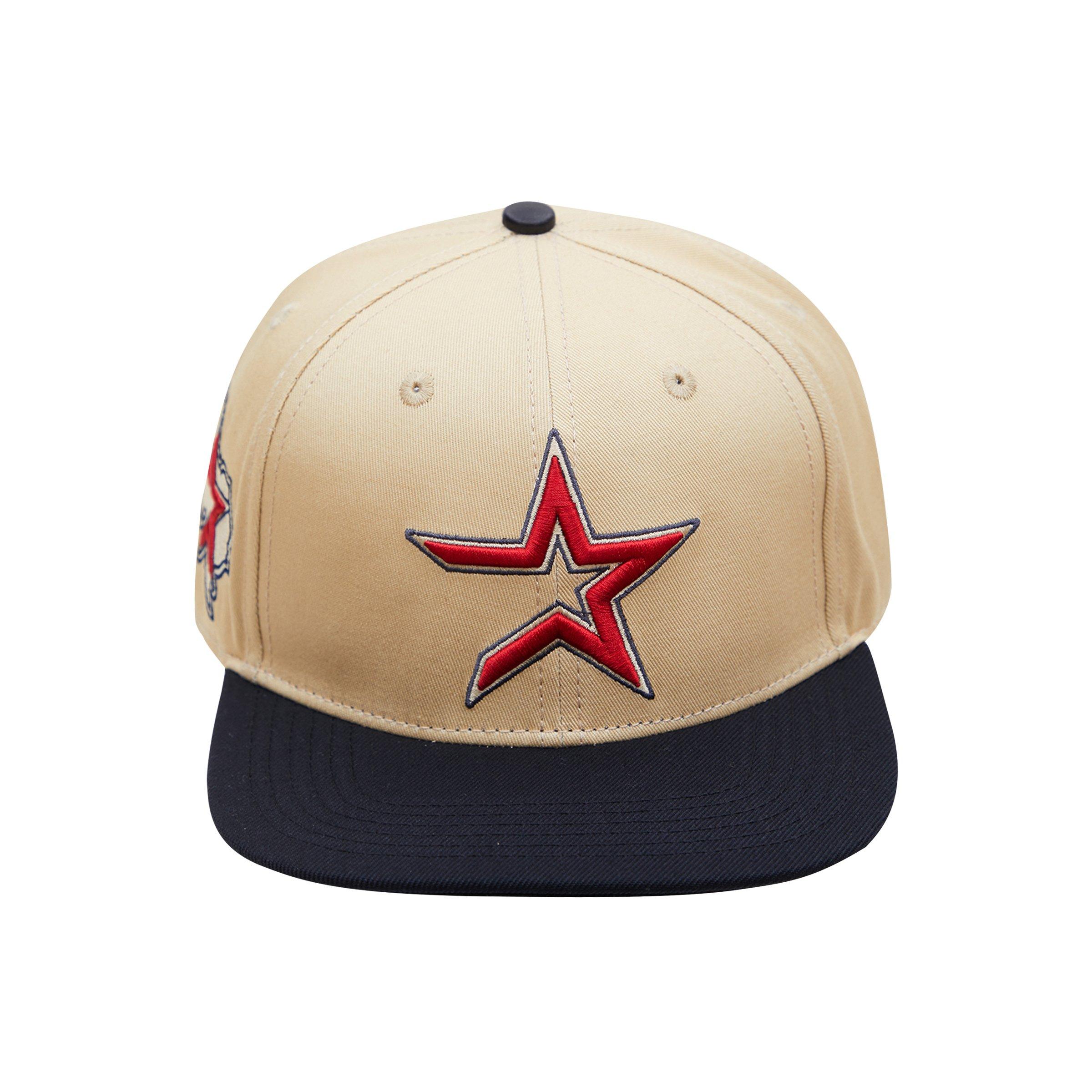 Pro Standard Houston Astros Off White Yellow Undervisor Snapback Hat -  Hibbett