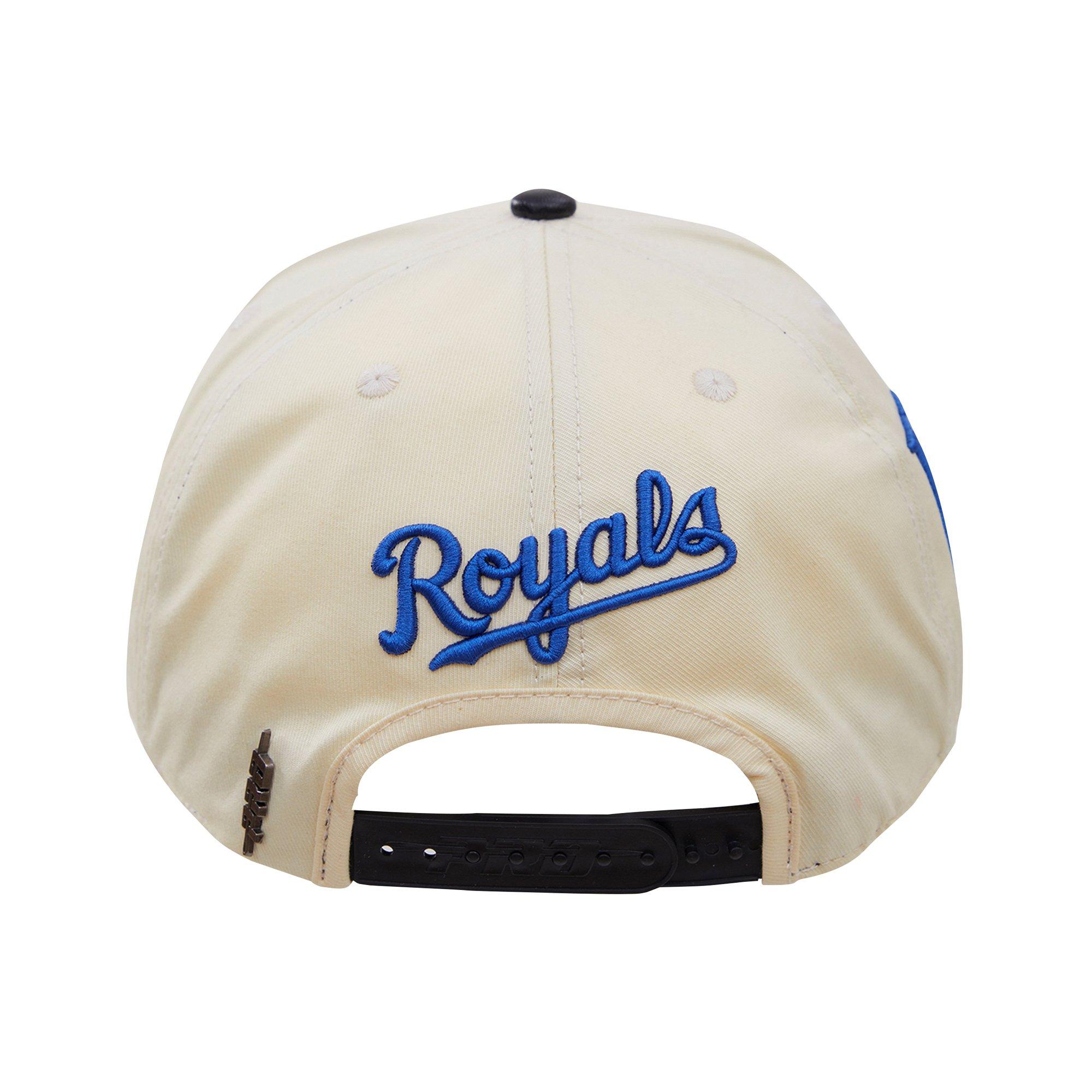 Men's Kansas City Royals Pro Standard Black Triple Black Wool Snapback Hat