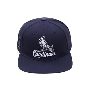 St Louis Cardinals TEAM-BASIC SNAPBACK Grey-Black Hat