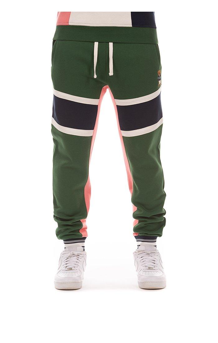 DT UPTOWN Lightweight Joggers in Olive Green