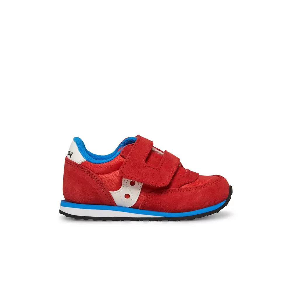 Saucony Jazz Hook & Loop "Red/Blue" Toddler Boys' Shoe - RED/BLUE
