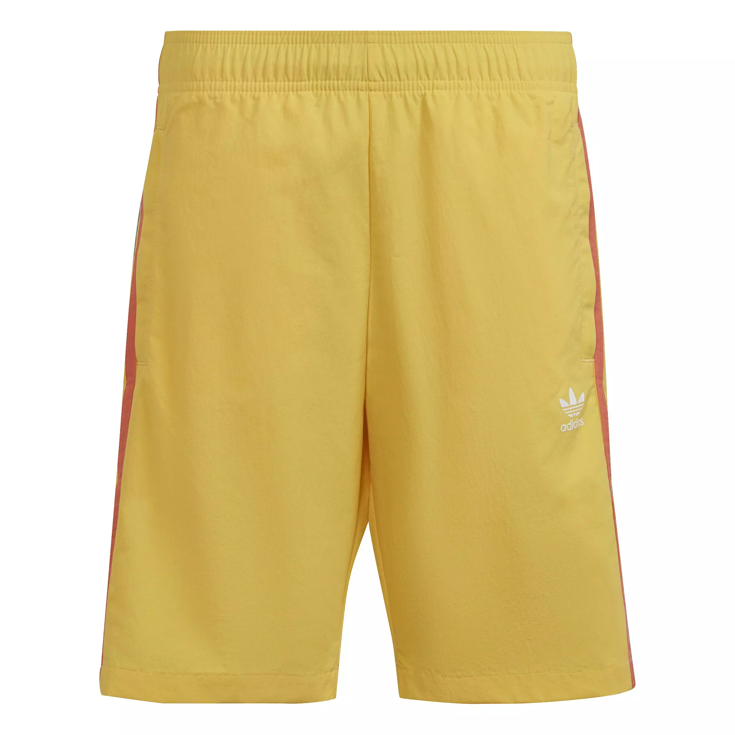 adidas Originals Big Boys' Treffy Short-Yellow - YELLOW