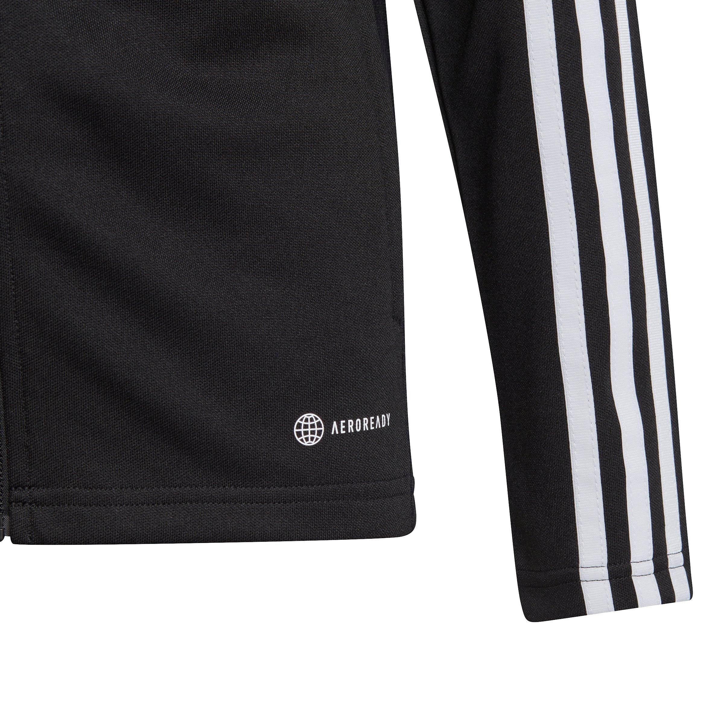 adidas Tiro Big Boys' Black/White Jacket