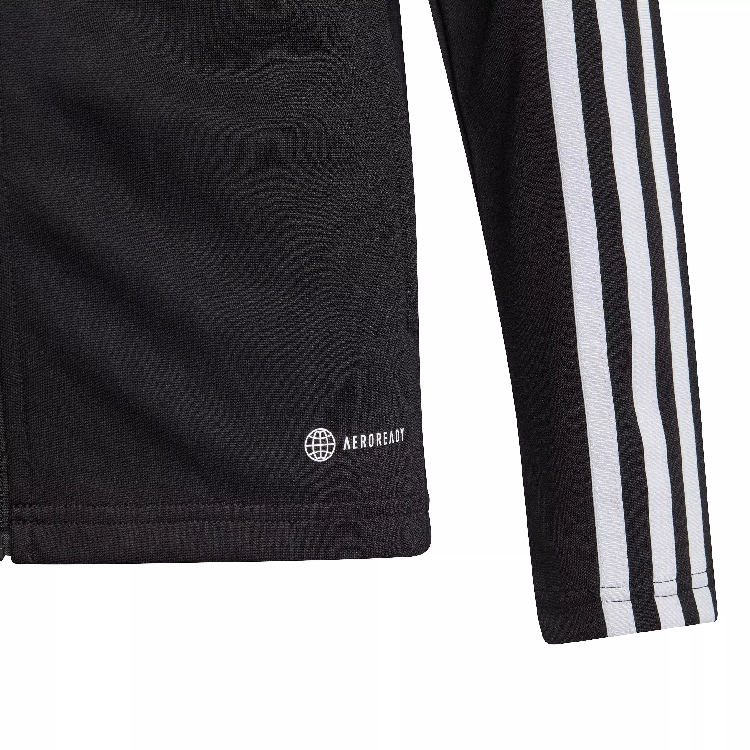 adidas Big Boys' Tiro Jacket-Black/White - BLACK/WHITE