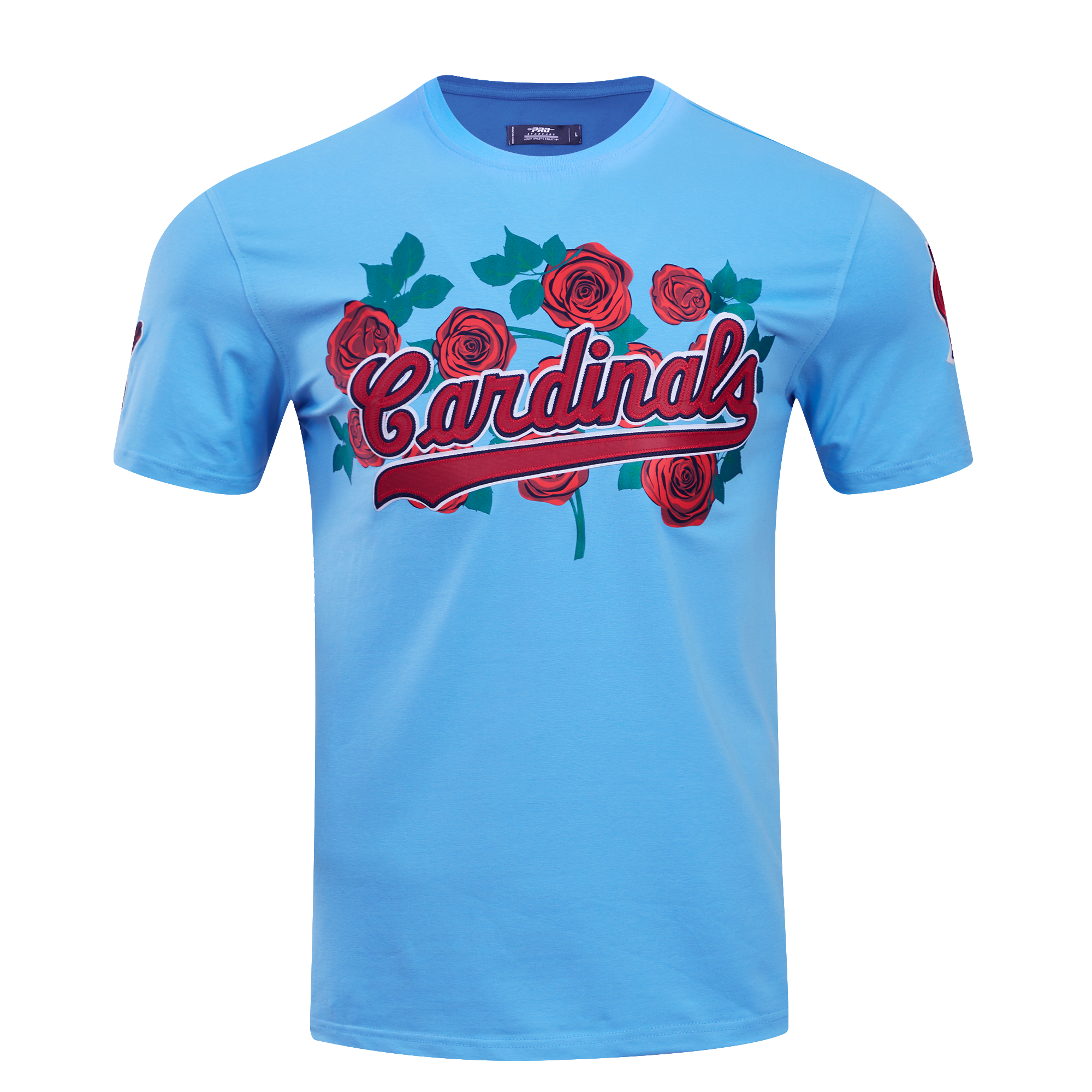 Men's Pro Standard Blue/Pink St. Louis Cardinals Ombre T-Shirt Size: Large