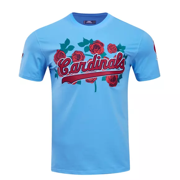 Men's St. Louis Cardinals Pro Standard Light Blue Cooperstown Collection  Retro Classic T-Shirt