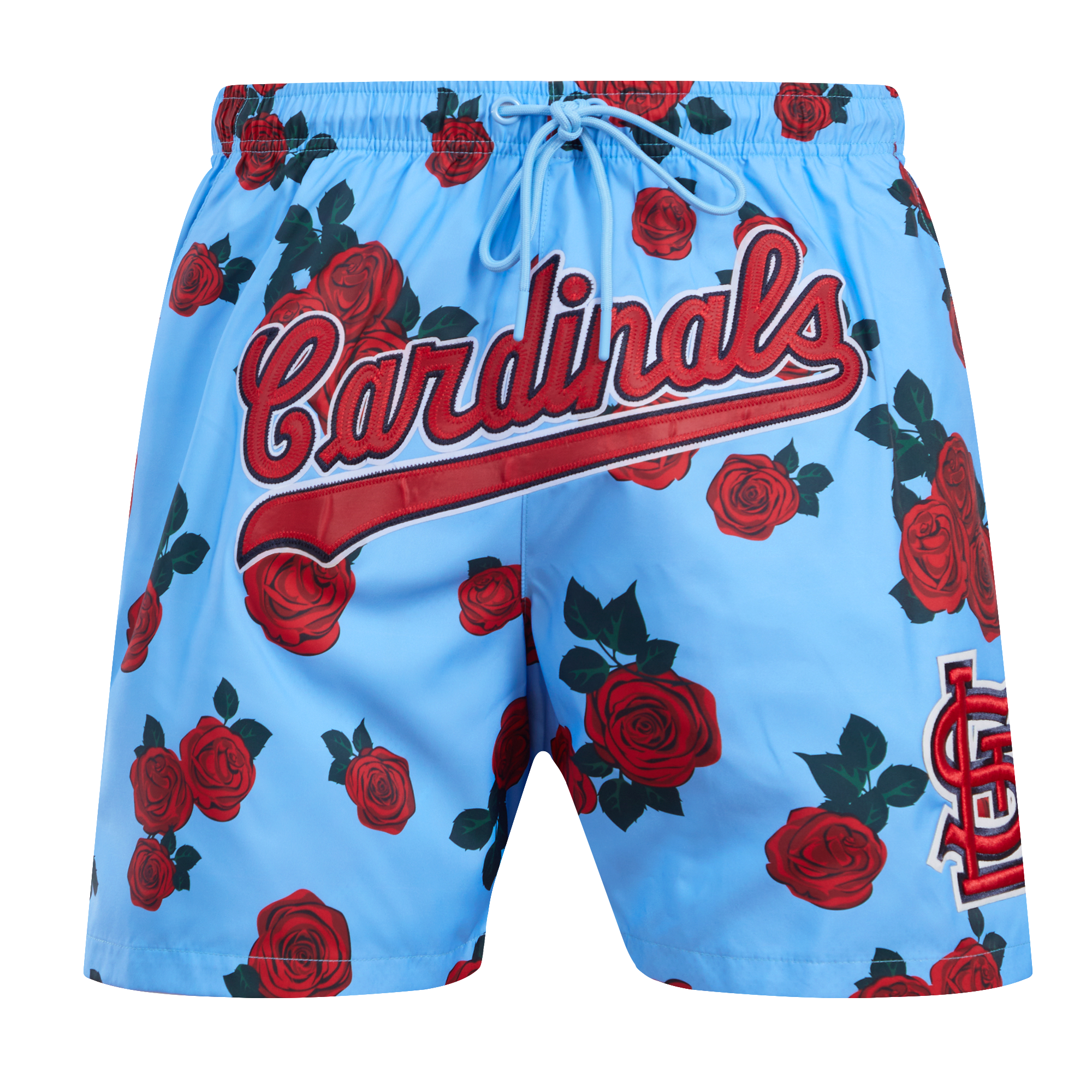 Pro Standard Men's St. Louis Cardinals Roses Shorts