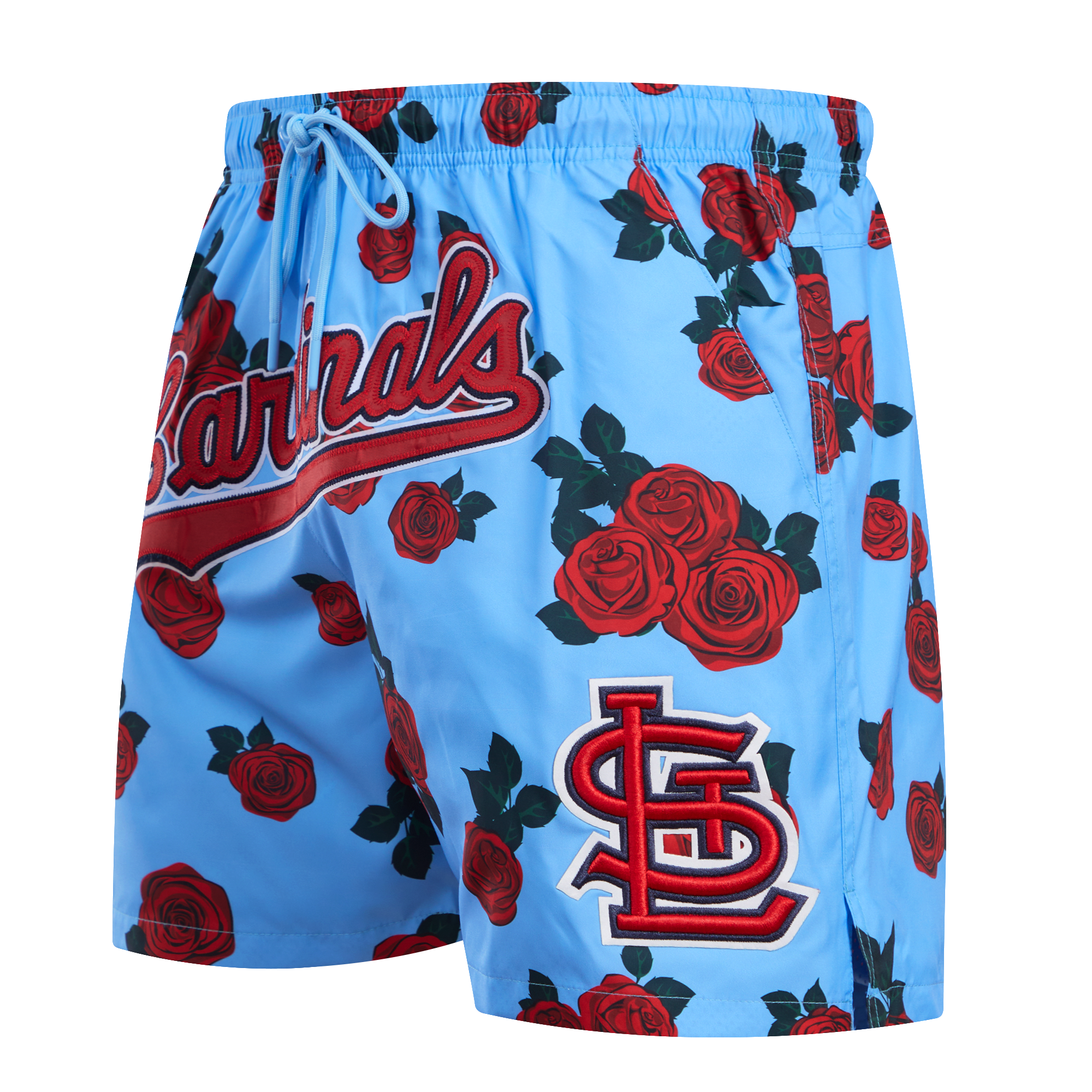 Pro Standard Men's St. Louis Cardinals Drip Logo Woven Shorts - Hibbett