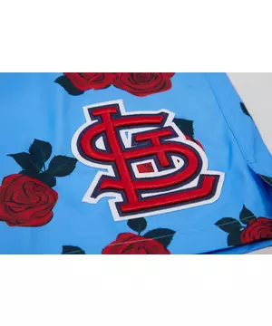 Pro Standard Men's St. Louis Cardinals Roses Shorts