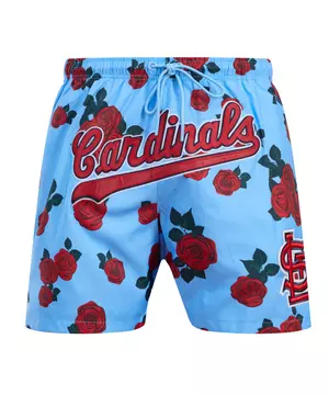Pro Standard Men's St. Louis Cardinals Drip Logo Woven Shorts - Hibbett