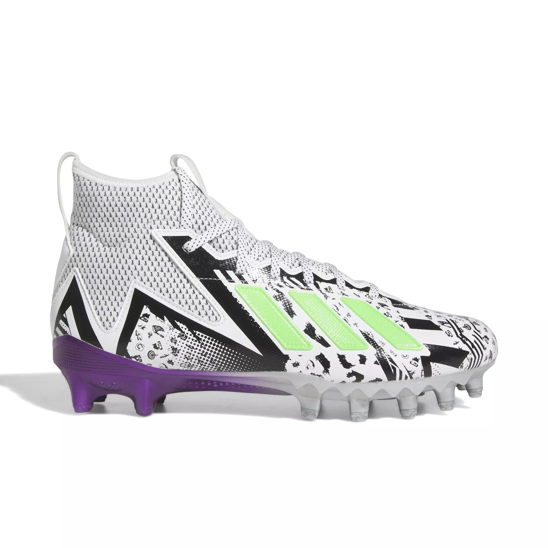 adidas Freak 23 Combine "White/Black" Men's Football Cleat - WHITE/BLACK