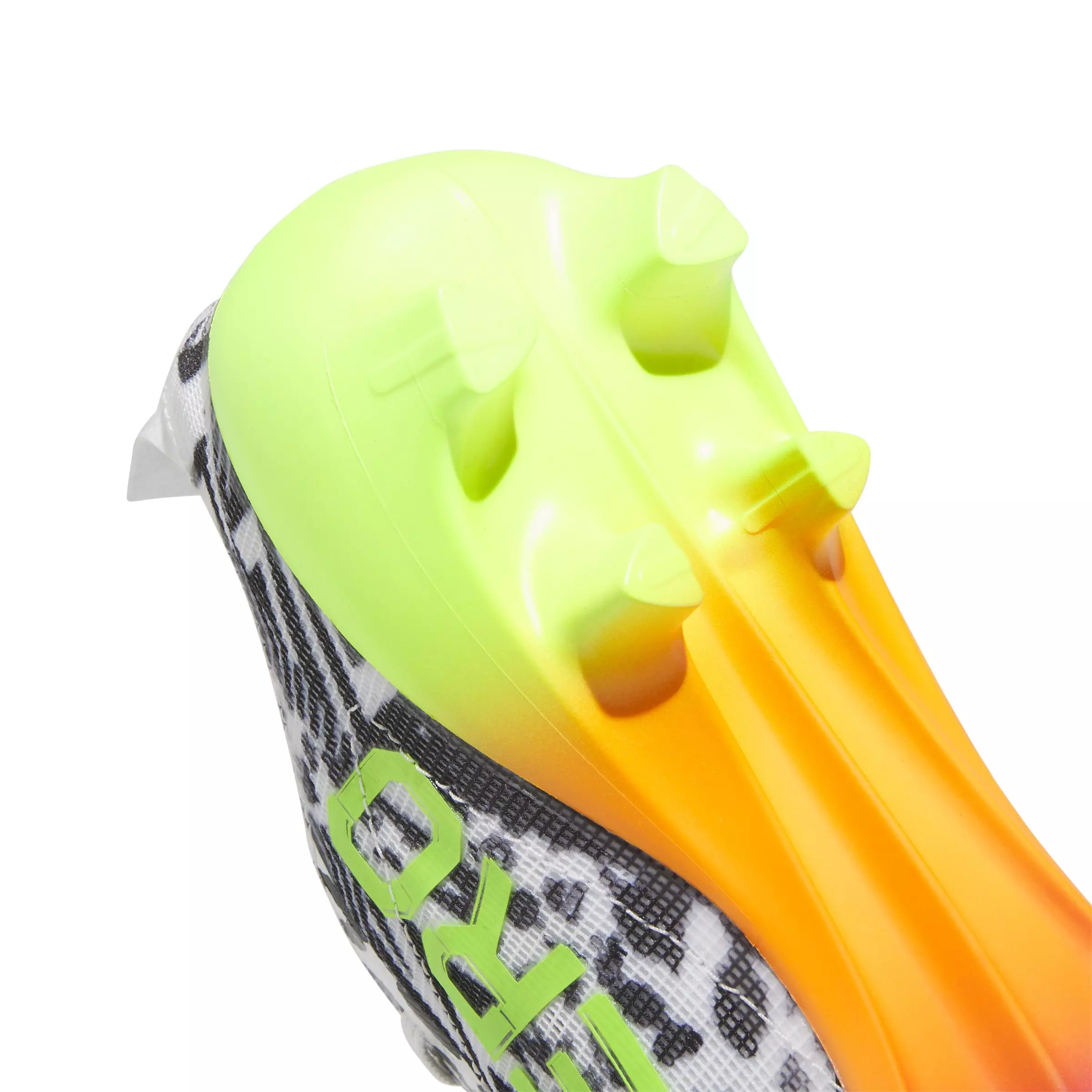 adidas Adizero 40 "Cloud White/Team Solar Green/Core Black" Men's Football Cleat - WHITE/MULTI