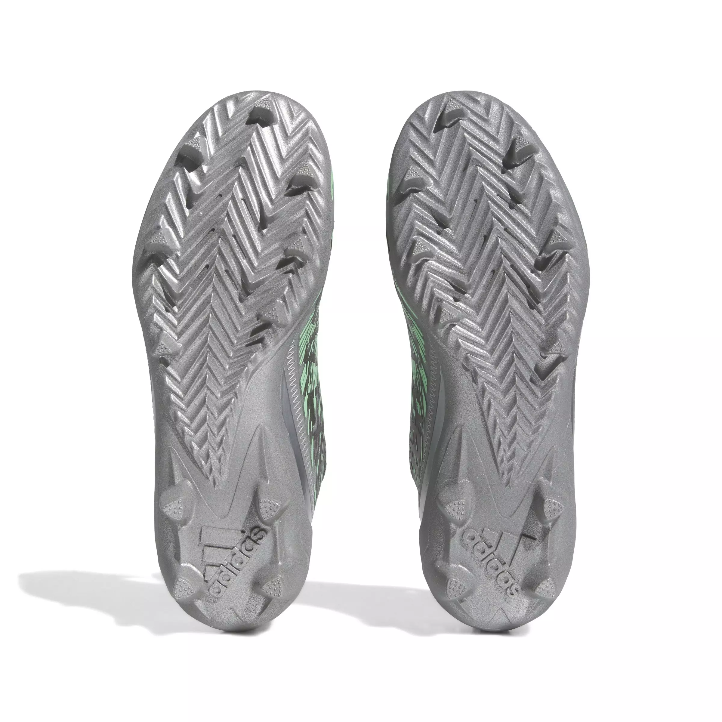 adidas Adizero 12.0 Flash "Grey/Teal" Men's Football Cleat - GREY/TEAL