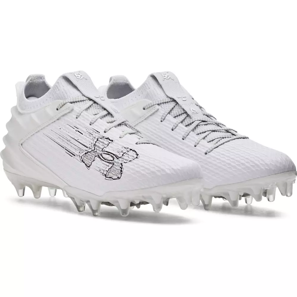 Under Armour Blur Smoke 2.0 "White" Men's Football Cleat - WHITE