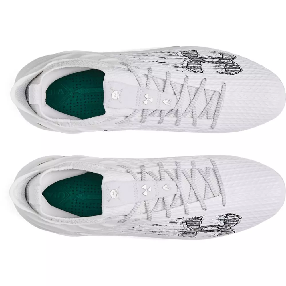 Under Armour Blur Smoke 2.0 "White" Men's Football Cleat - WHITE