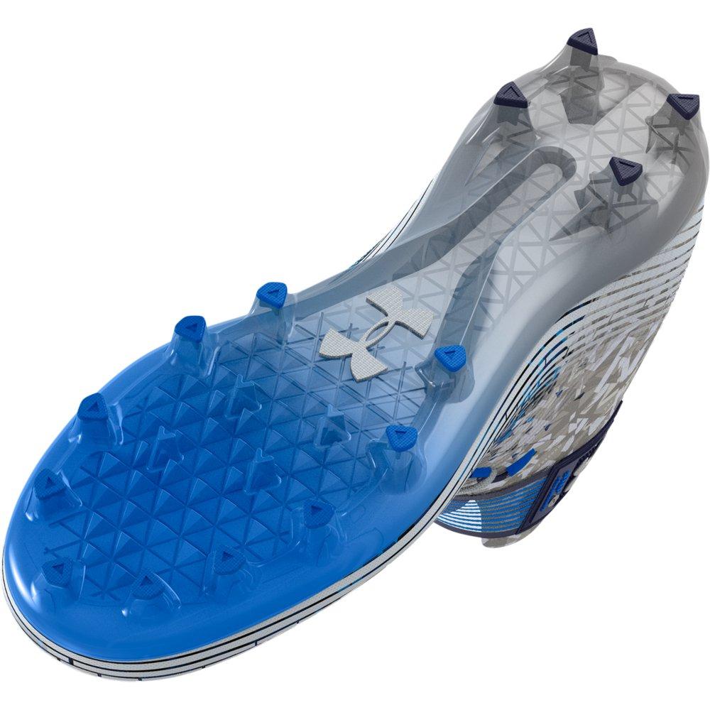 Under Armour Highlight MC "USA" Men's Football Cleat - WHITE/RED/BLUE Thumbnail View 4