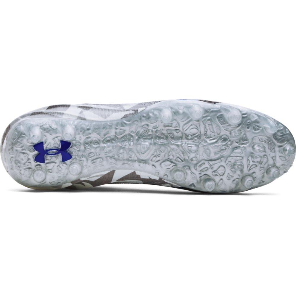 Under Armour Blur Smoke 2.0 "USA" Men's Football Cleat - WHITE/RED/BLUE Thumbnail View 4