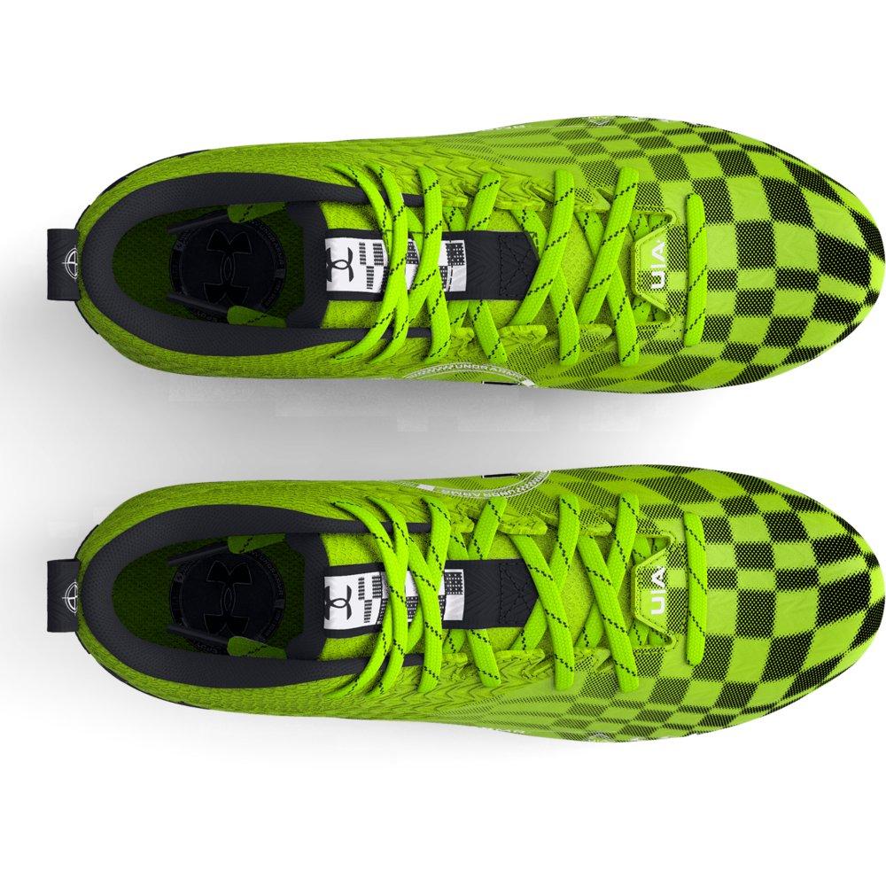 Under Armour Spotlight Select 3  Grade School Boys' "Lime/Black" Football Cleat