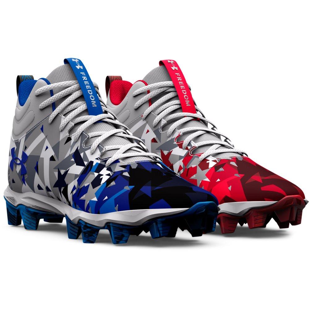 Under Armour Spotlight Franchise RM  Grade School Boys' "USA" Football Cleat
