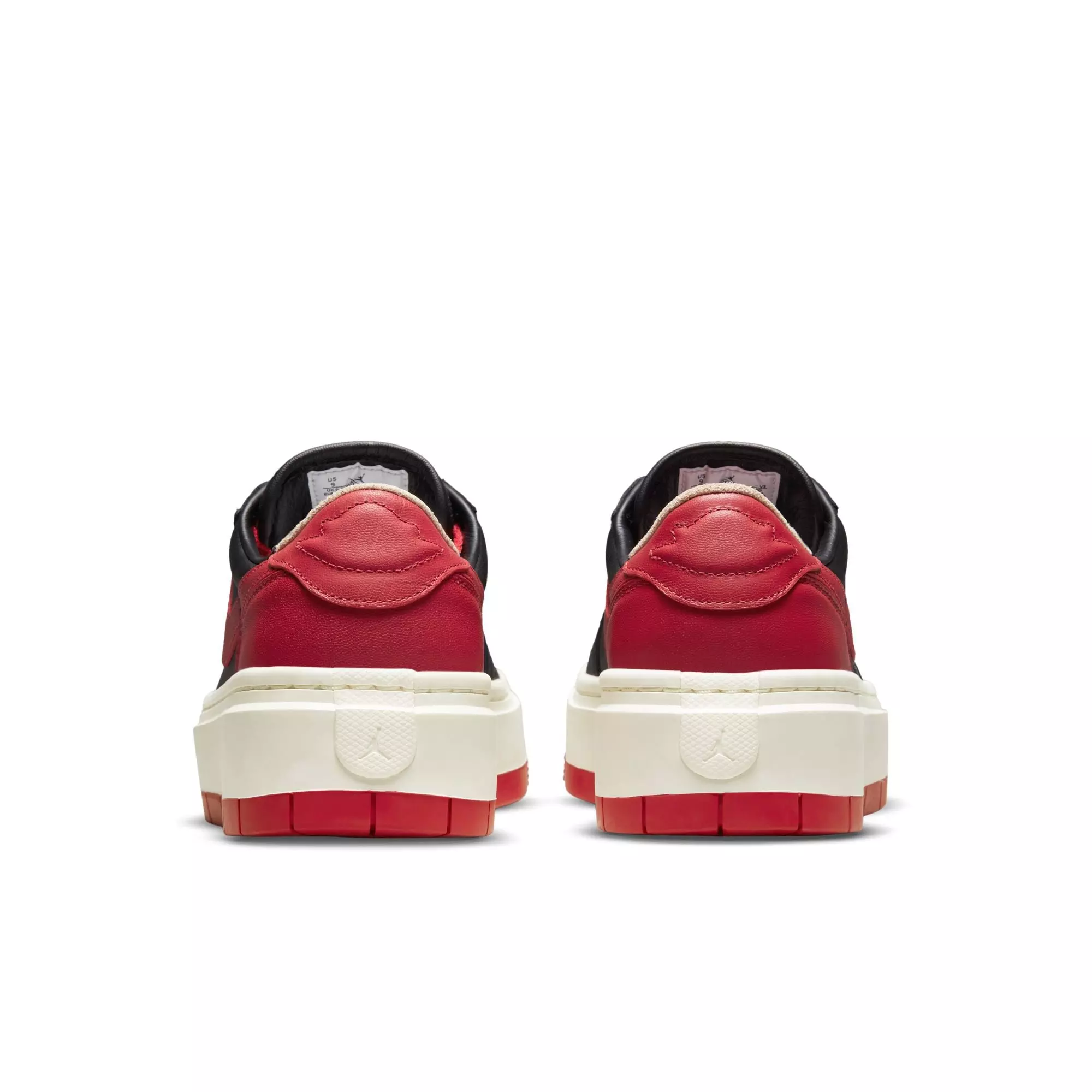 Jordan 1 Elevate Low SE "Black/Gym Red/Sail" Women's Shoe - BLACK/RED
