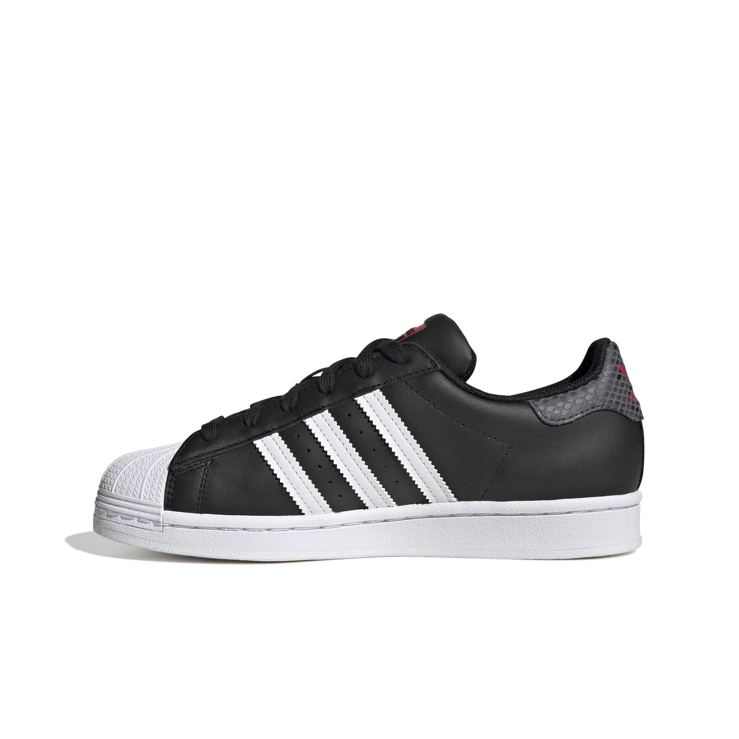 adidas Superstar Core Black/White Men's Shoe - Hibbett