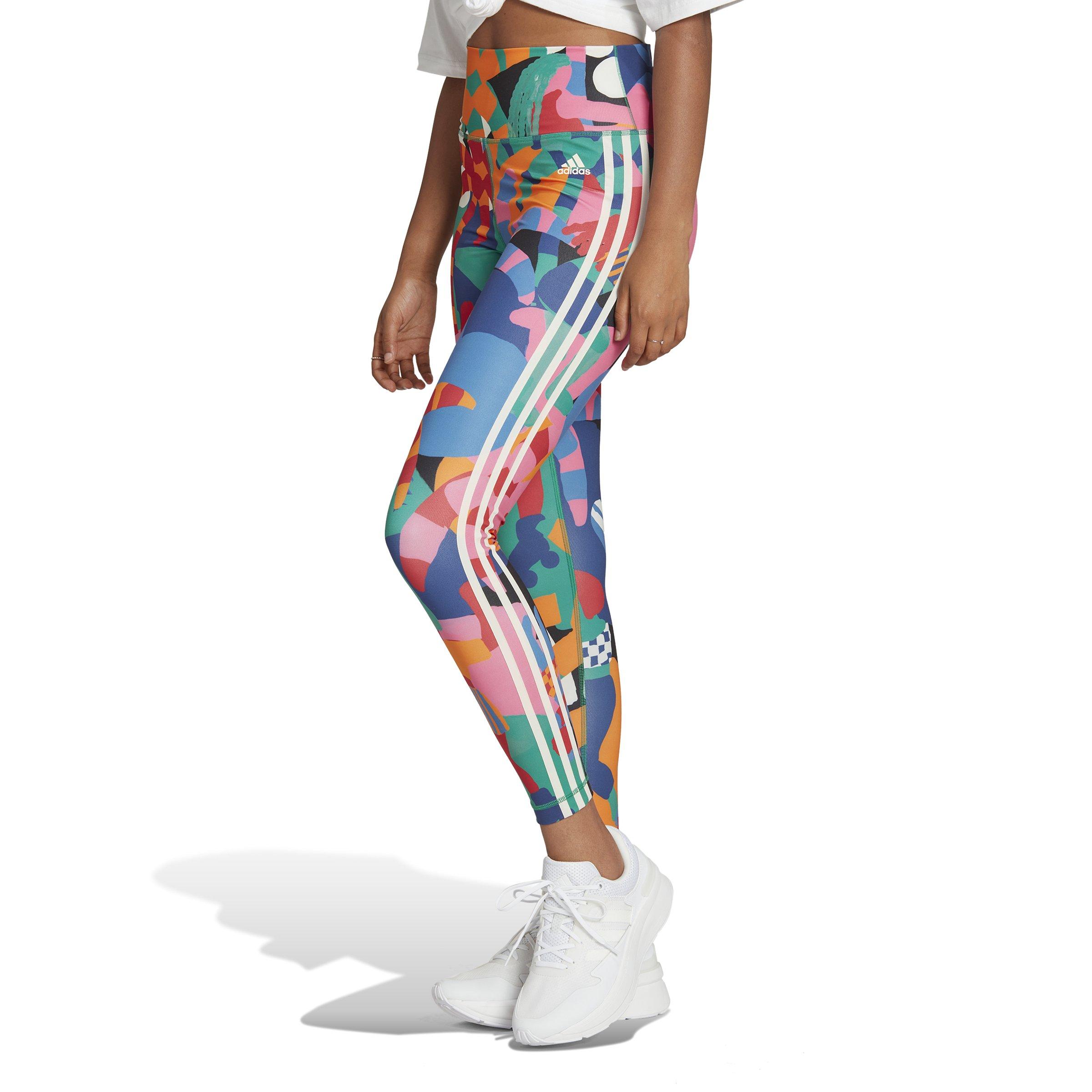 3-Stripes Print Leggings (Plus Size)