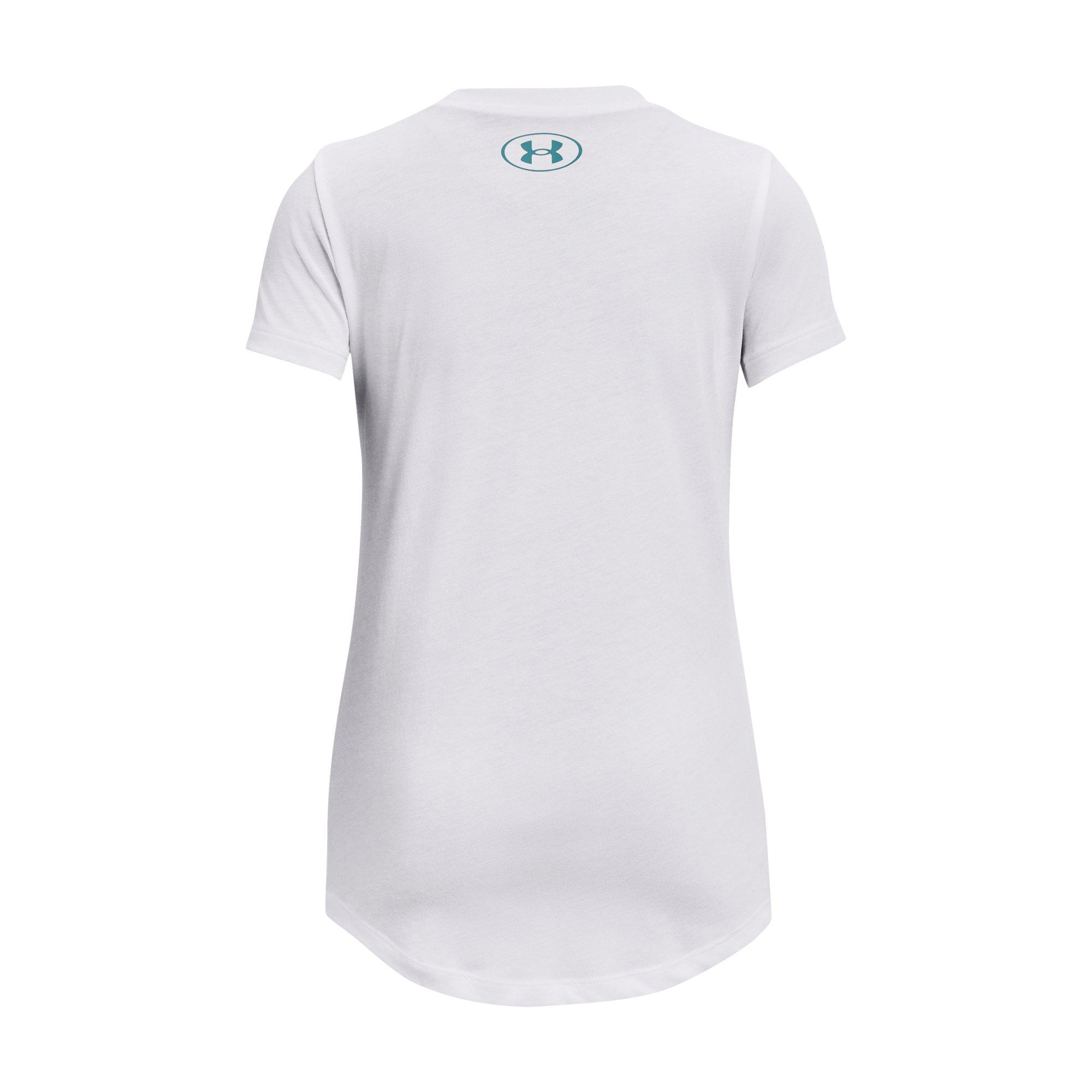 Under Armour Good Game Big Girls' White Tee