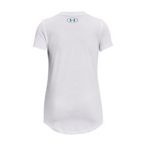 Under Armour Big Girls' Good Game Tee-White